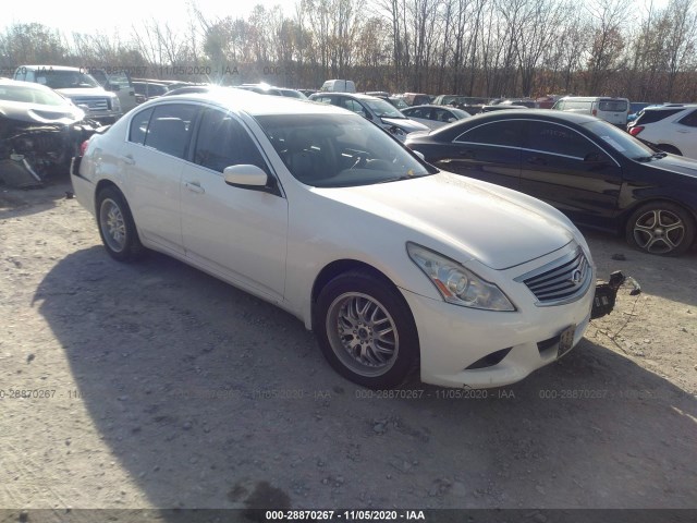 INFINITI G25 SEDAN 2011 jn1dv6arxbm651900