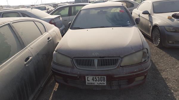 NISSAN SUNNY 2001 jn1en61c81w002647