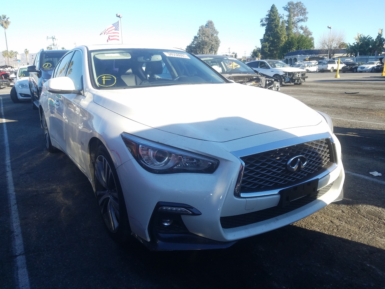 INFINITI Q50 LUXE 2018 jn1ev7ap7jm364571