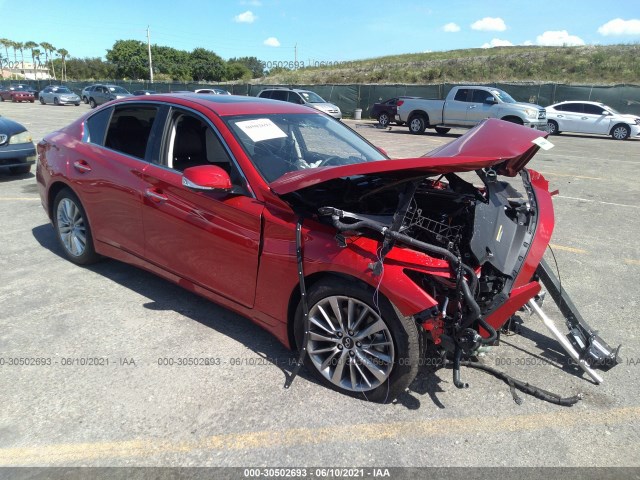 INFINITI Q50 2021 jn1ev7bp7mm705485