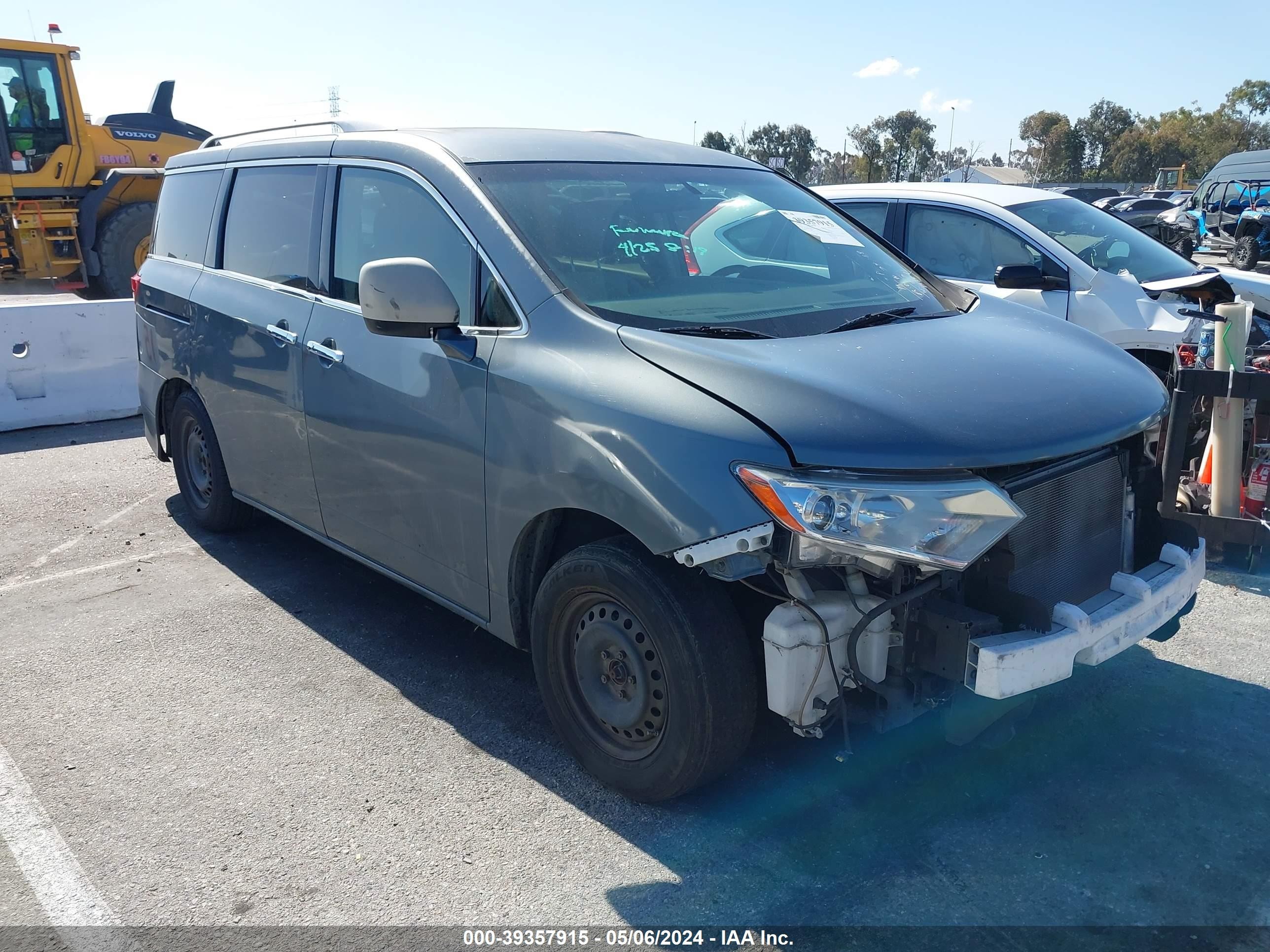 NISSAN QUEST 2012 jn8ae2kp0c9032026