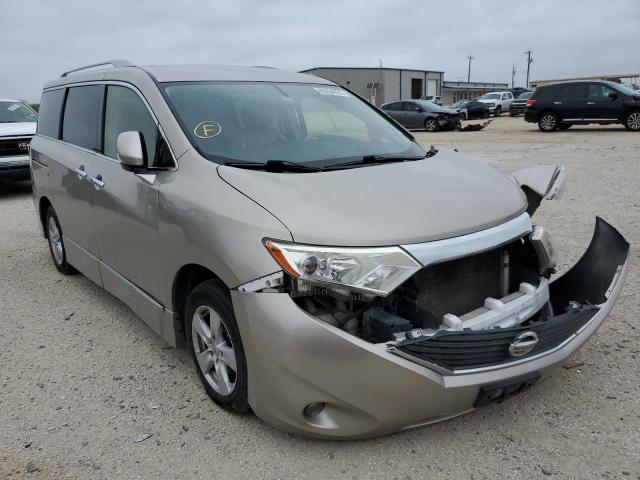 NISSAN QUEST S 2012 jn8ae2kp0c9045925