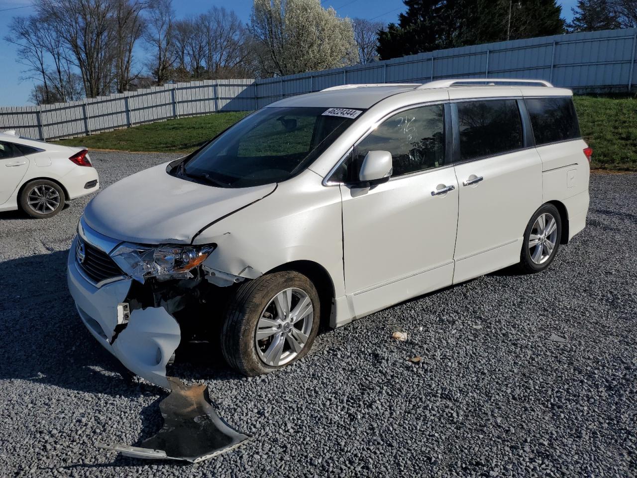 NISSAN QUEST 2012 jn8ae2kp0c9049960