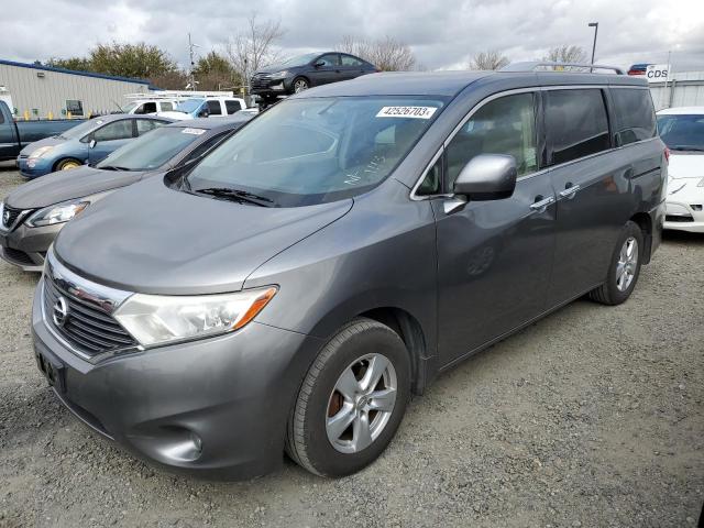 NISSAN QUEST S 2014 jn8ae2kp0e9104636