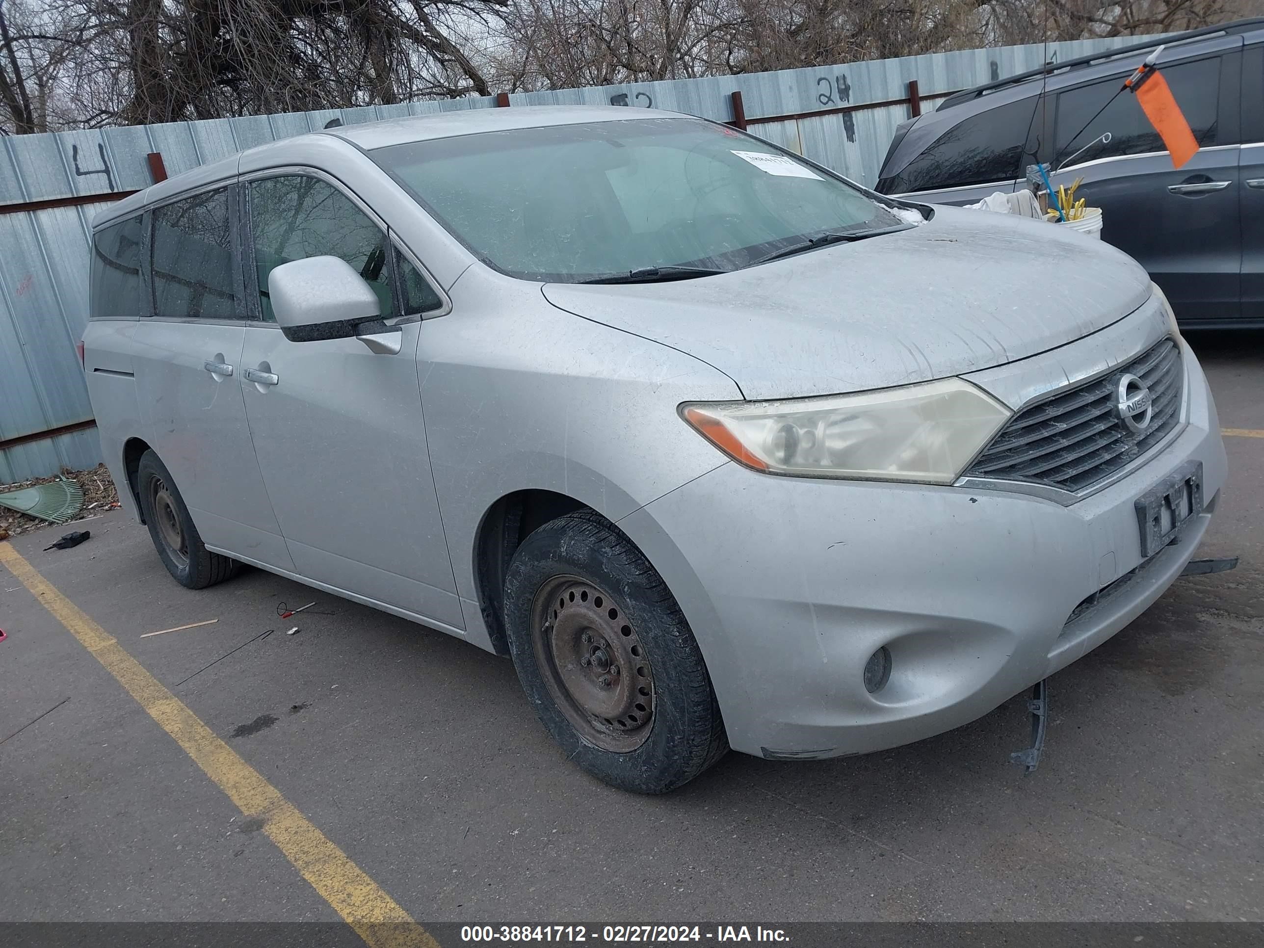 NISSAN QUEST 2011 jn8ae2kp1b9012639