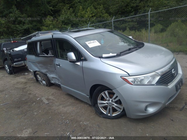 NISSAN QUEST 2012 jn8ae2kp1c9047487