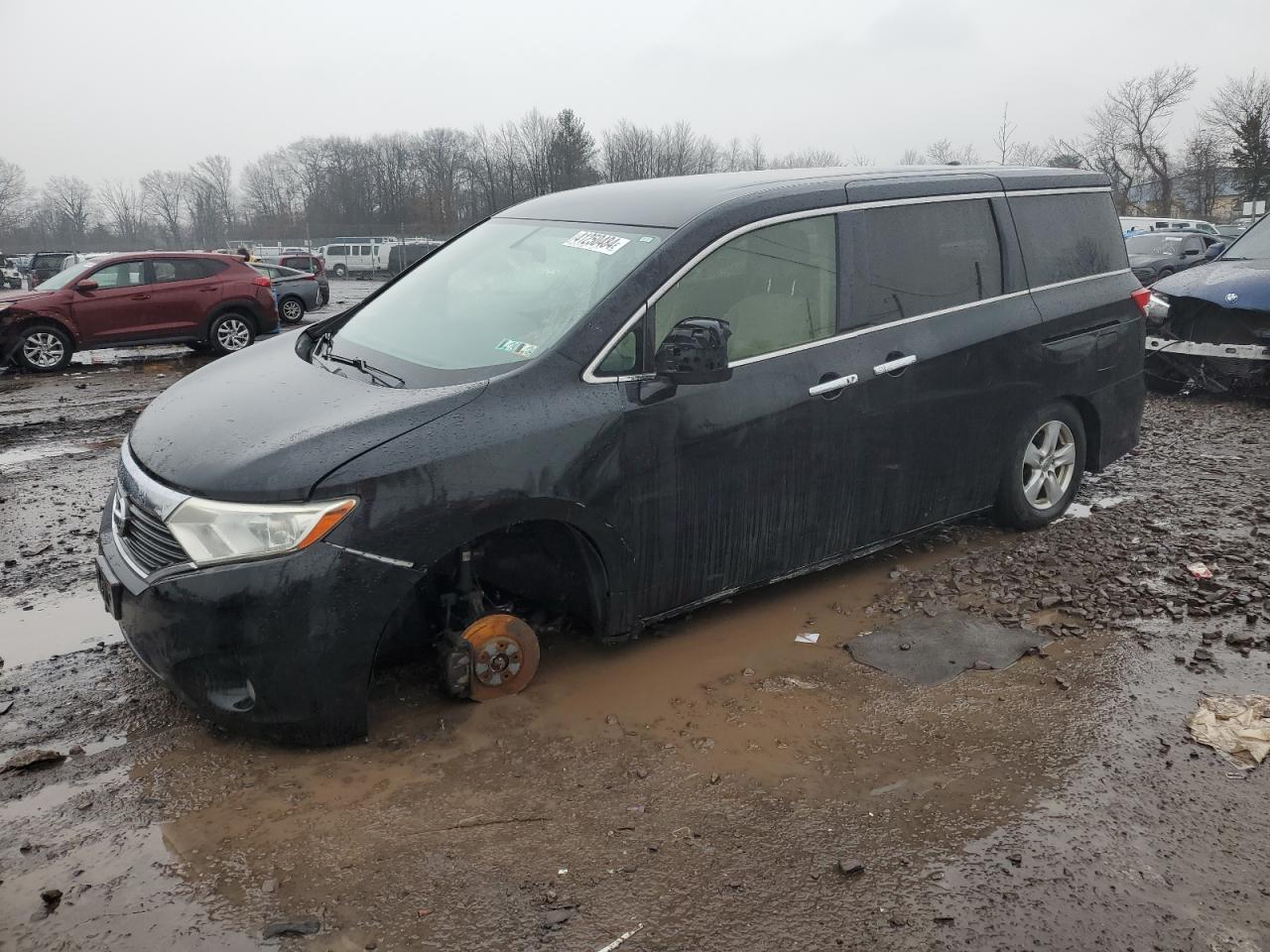 NISSAN QUEST 2012 jn8ae2kp1c9048316