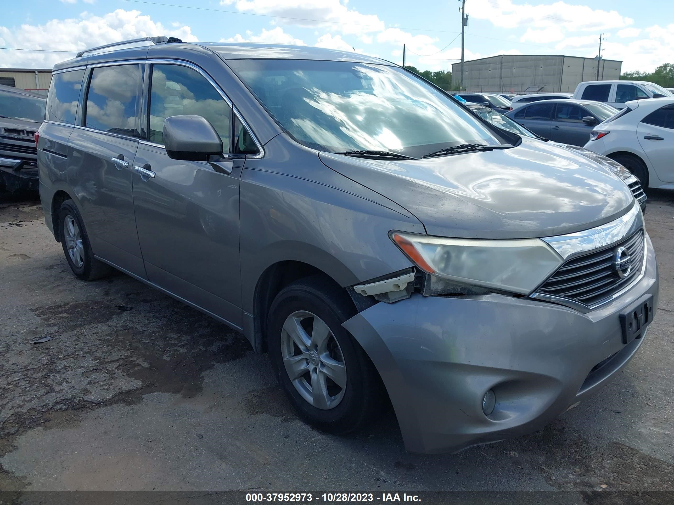 NISSAN QUEST 2013 jn8ae2kp1d9069278