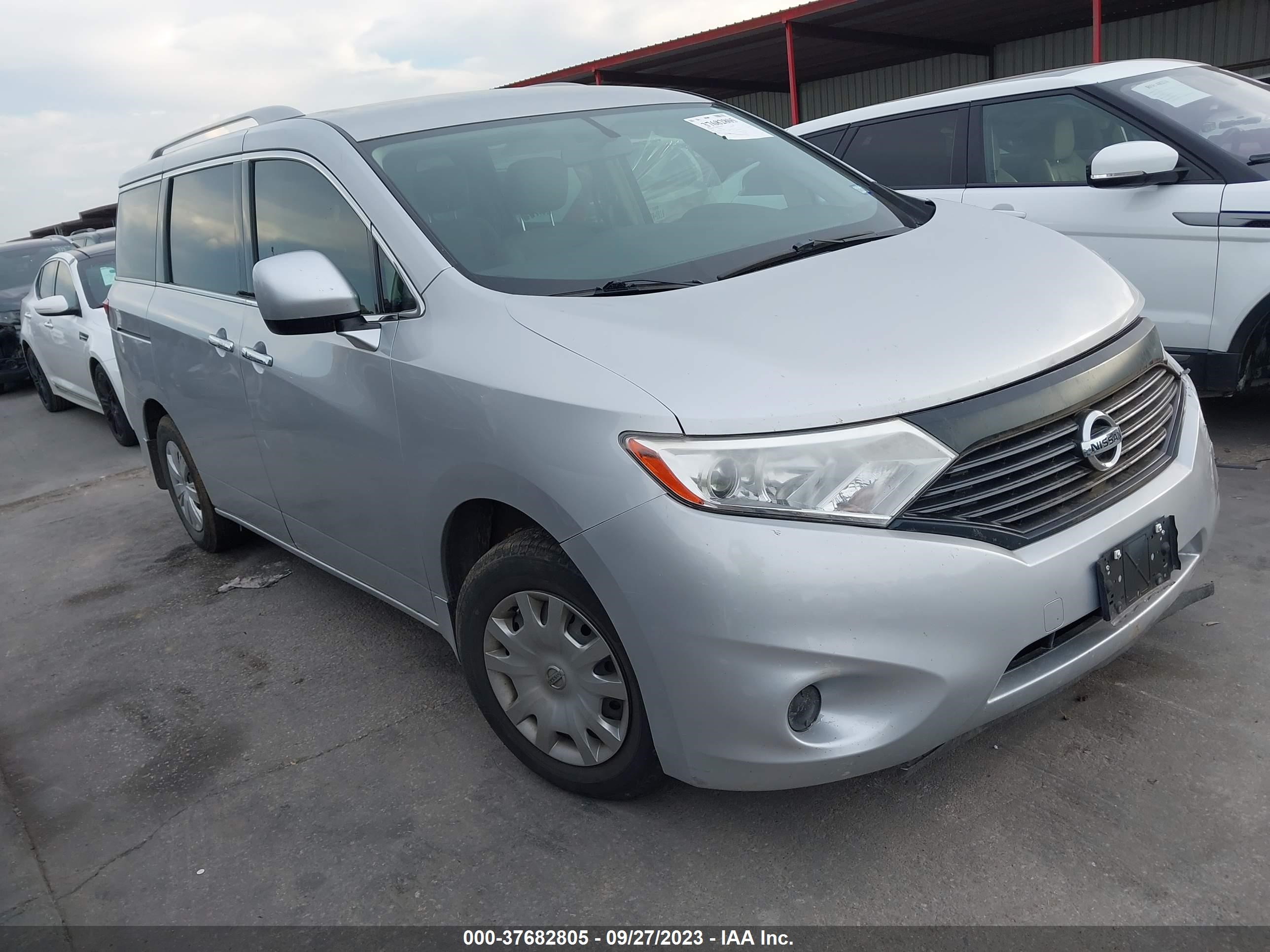 NISSAN QUEST 2014 jn8ae2kp1e9107027