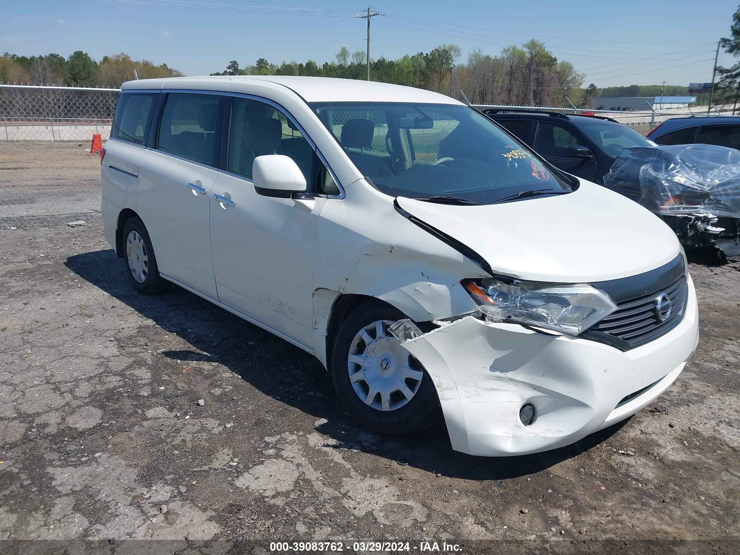 NISSAN QUEST 2014 jn8ae2kp2e9102936