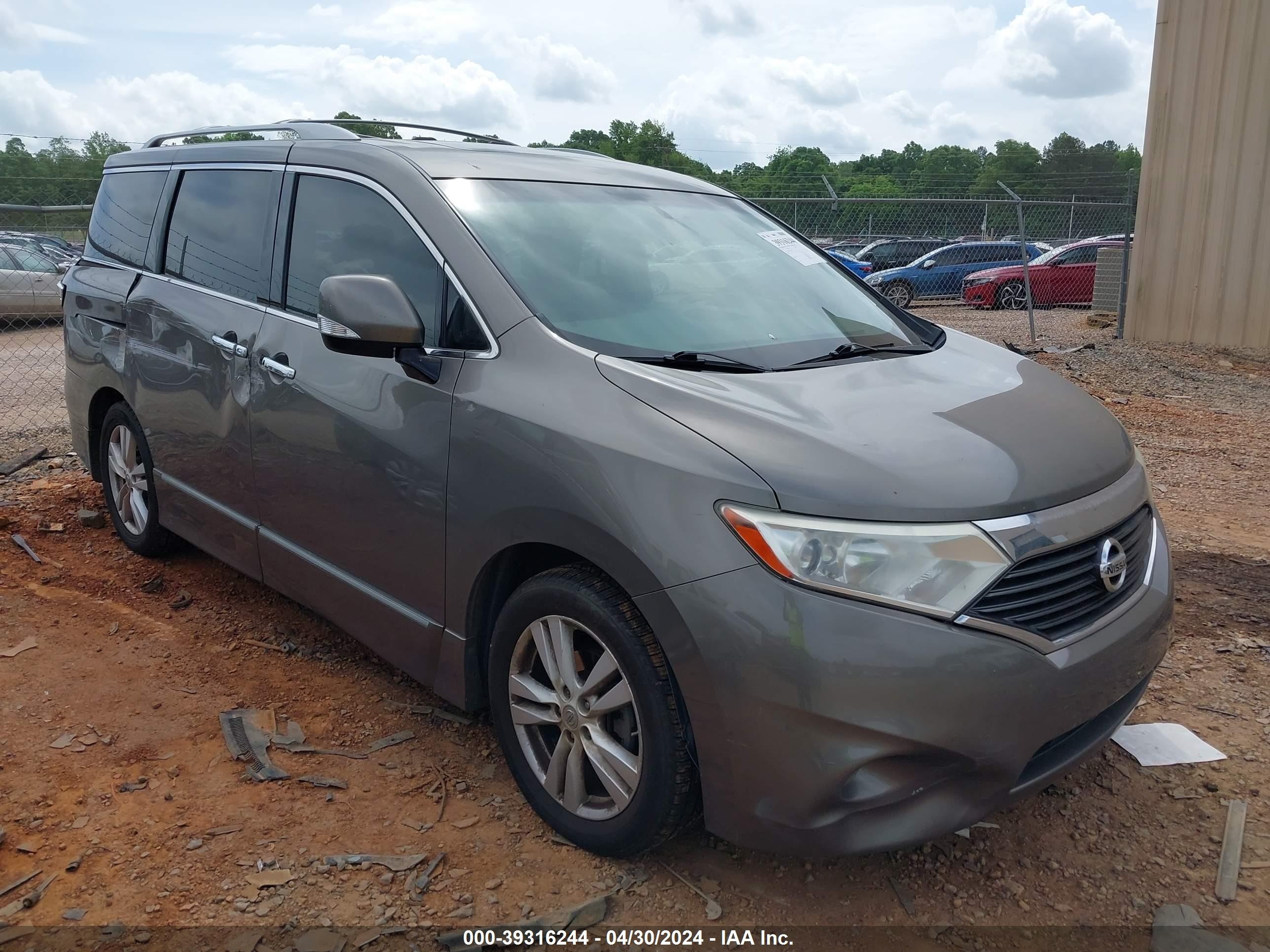 NISSAN QUEST 2015 jn8ae2kp2f9126445