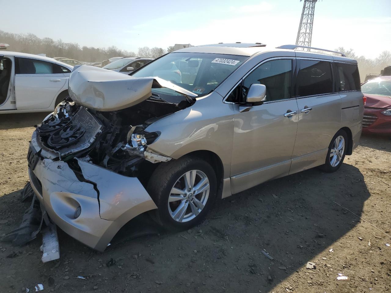 NISSAN QUEST 2012 jn8ae2kp3c9035390