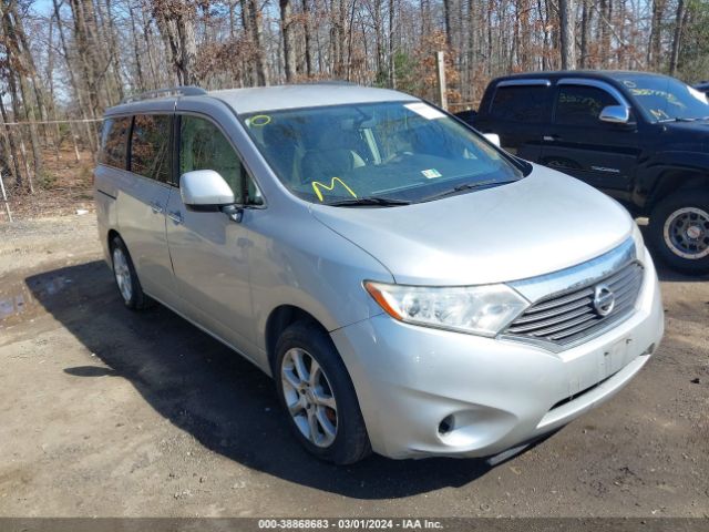 NISSAN QUEST 2012 jn8ae2kp3c9040699