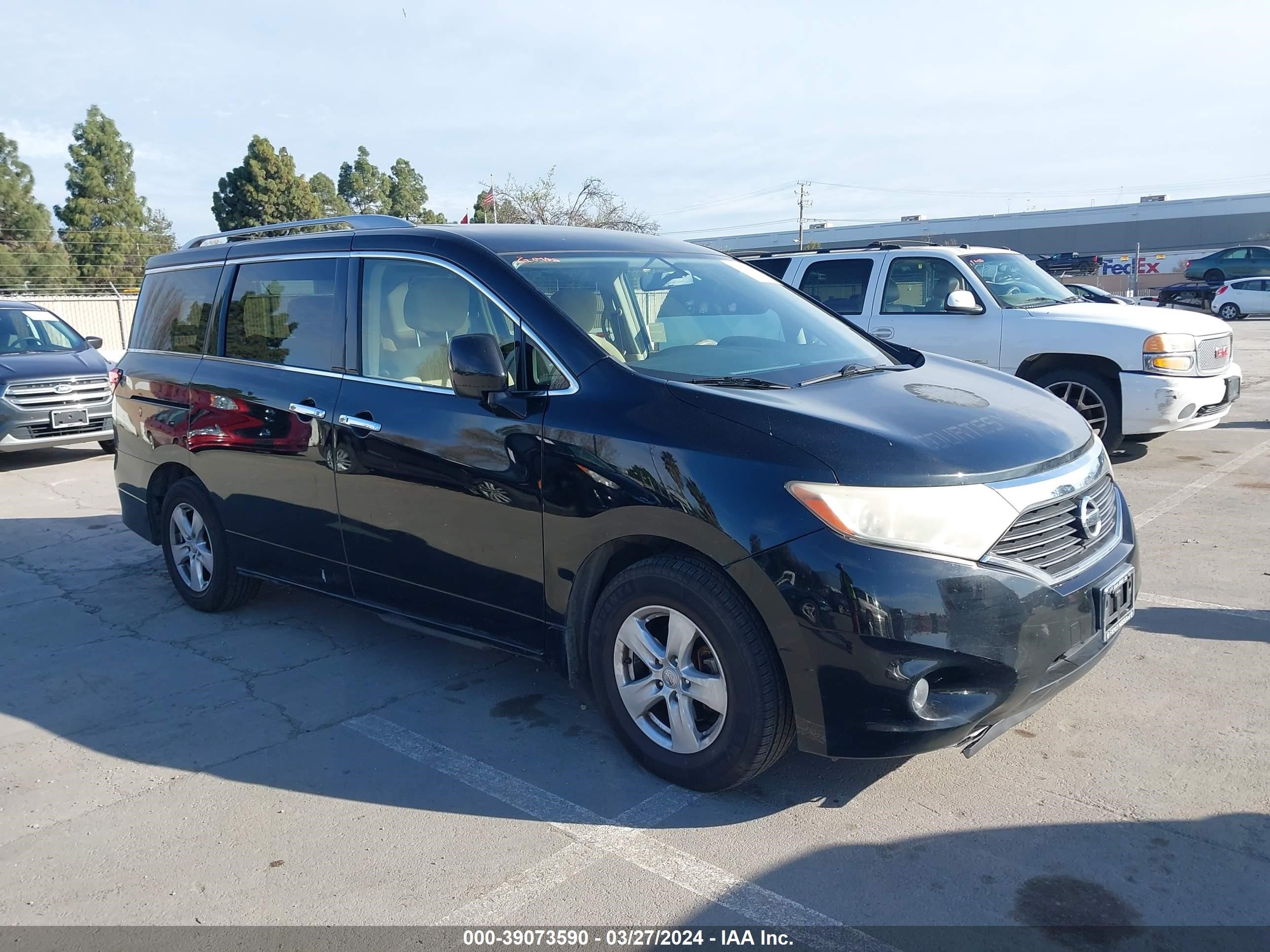 NISSAN QUEST 2014 jn8ae2kp3e9104145