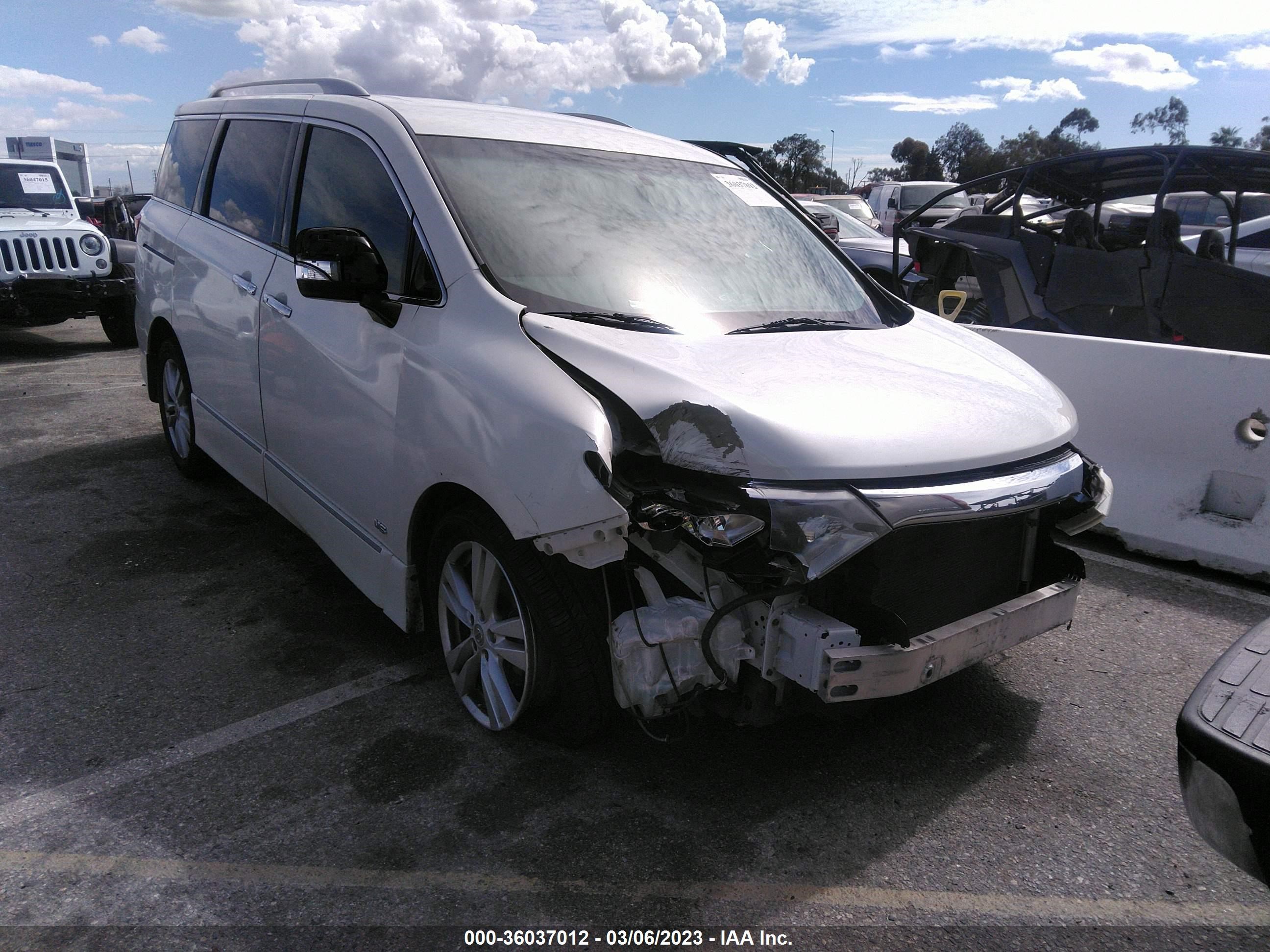 NISSAN QUEST 2015 jn8ae2kp3f9121898