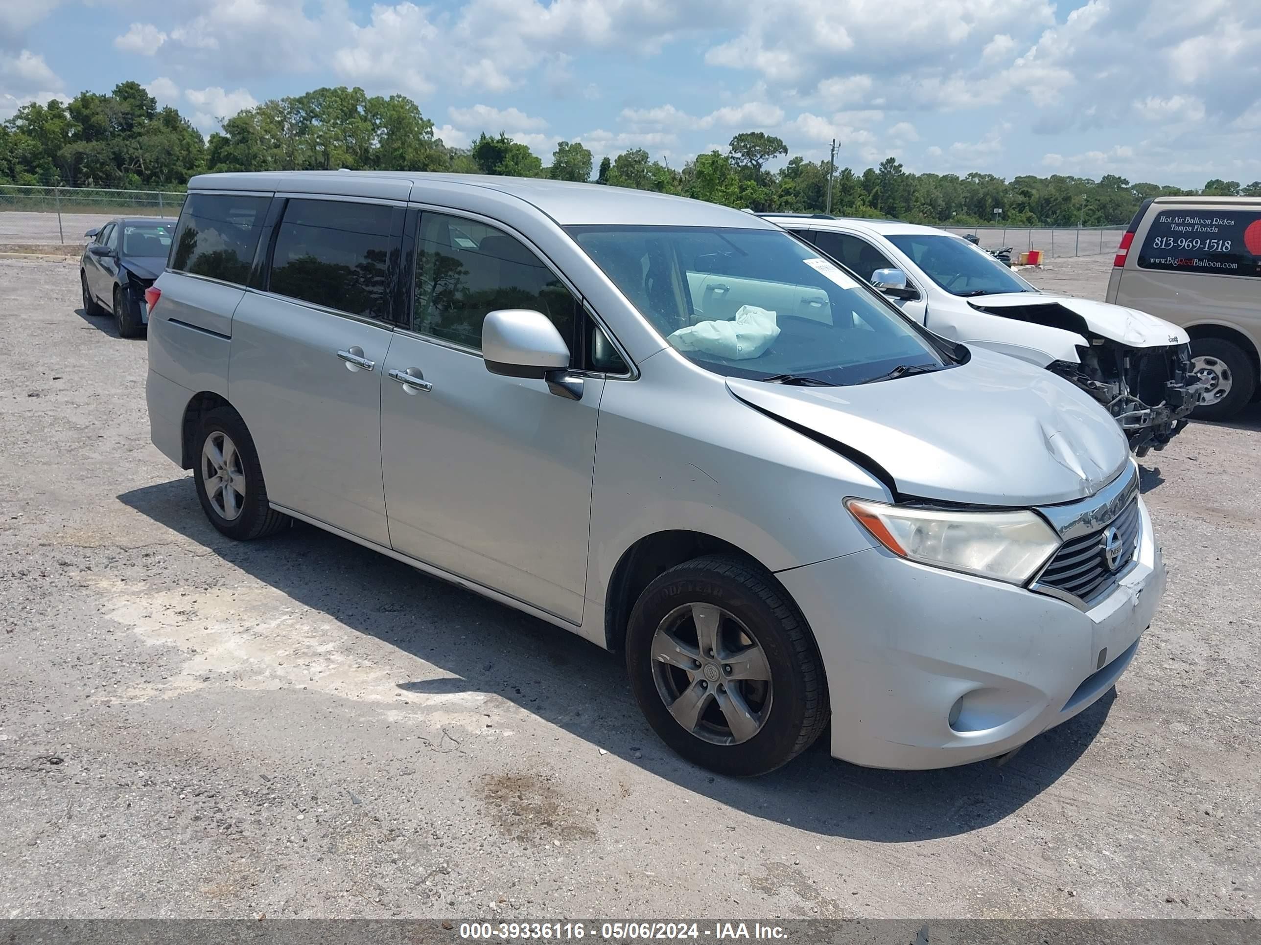 NISSAN QUEST 2015 jn8ae2kp3f9127541