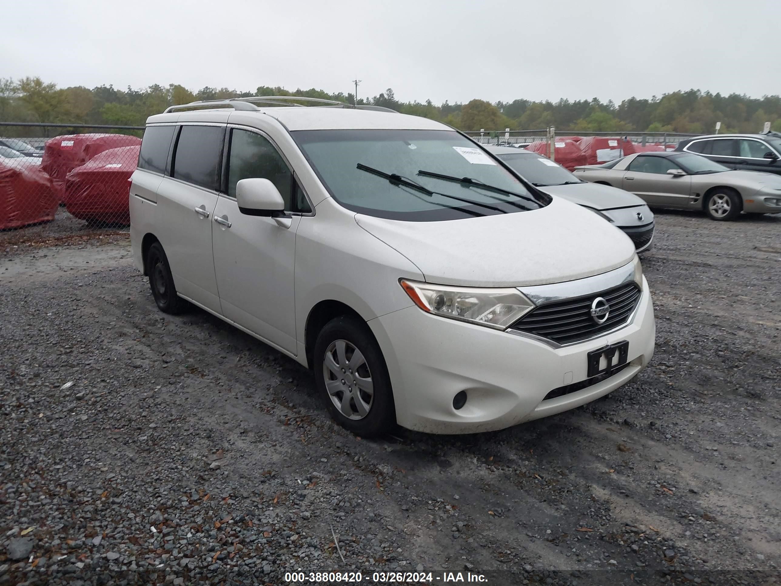 NISSAN QUEST 2012 jn8ae2kp4c9035771