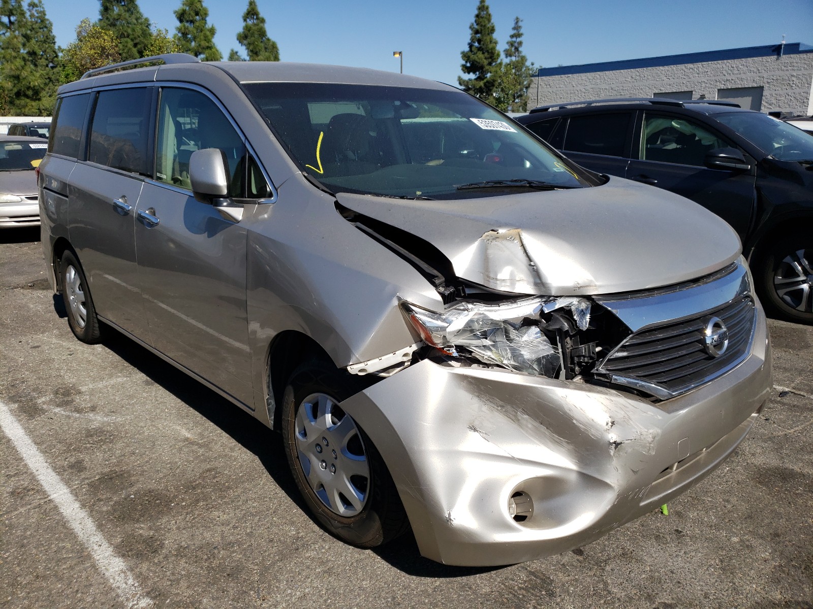 NISSAN QUEST S 2012 jn8ae2kp4c9041554