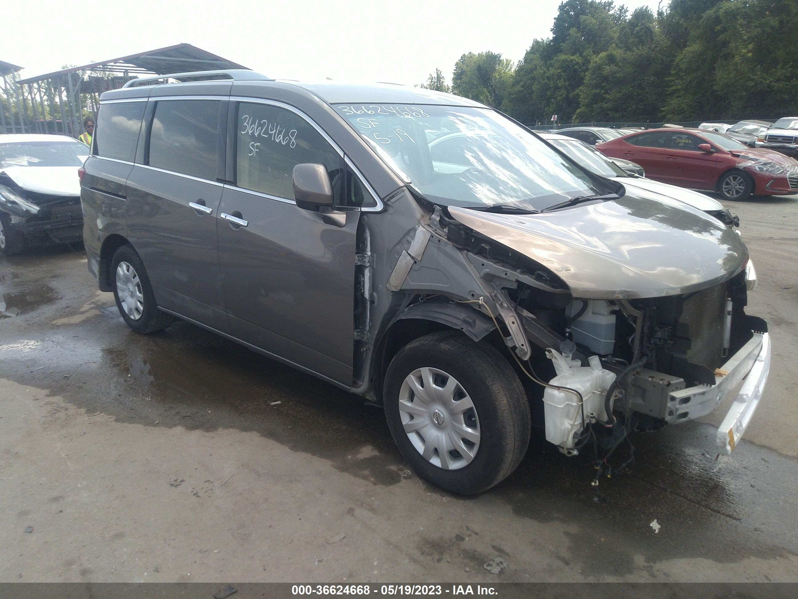 NISSAN QUEST 2014 jn8ae2kp4e9107023