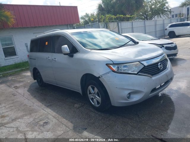 NISSAN QUEST 2015 jn8ae2kp4f9131212