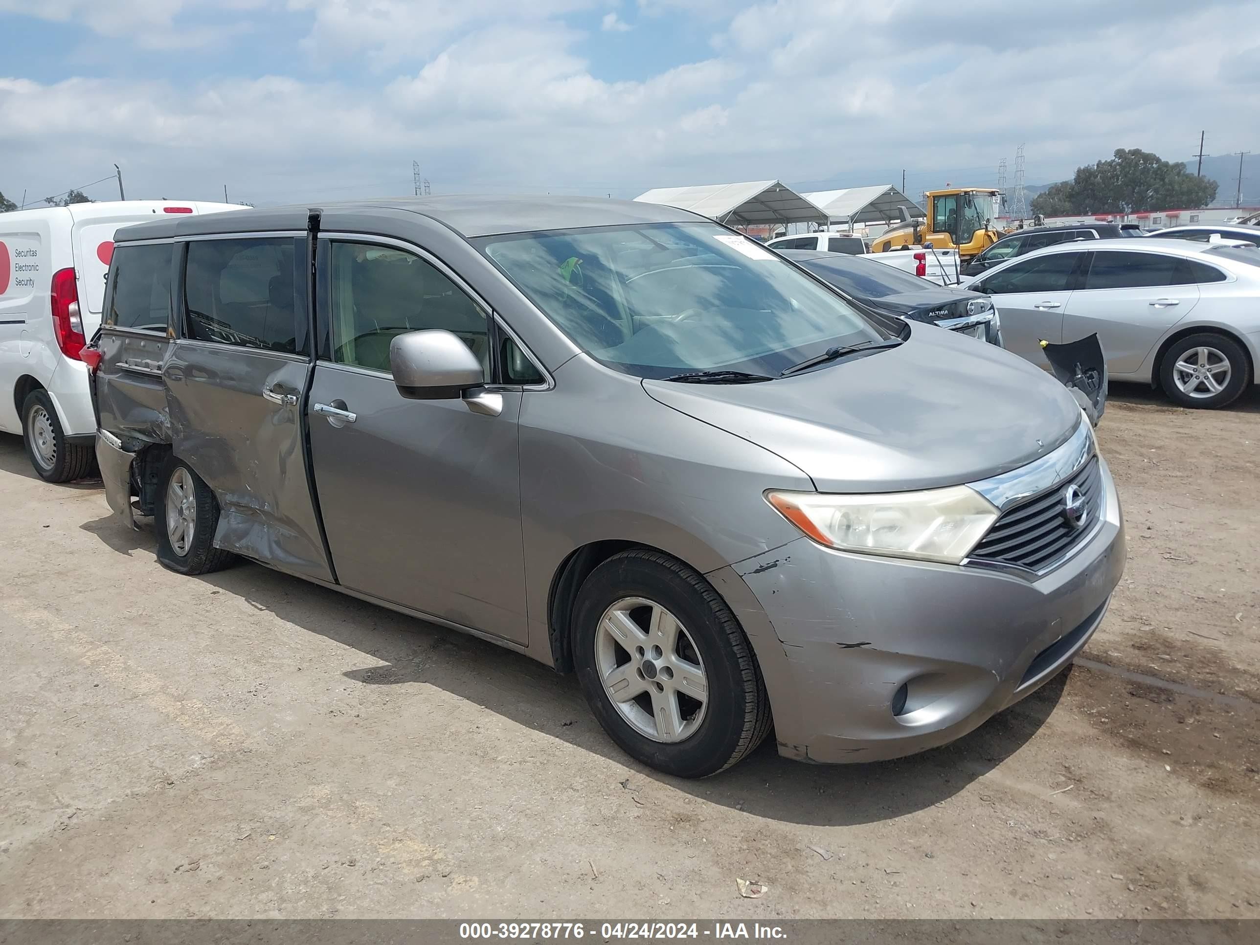 NISSAN QUEST 2012 jn8ae2kp5c9044642