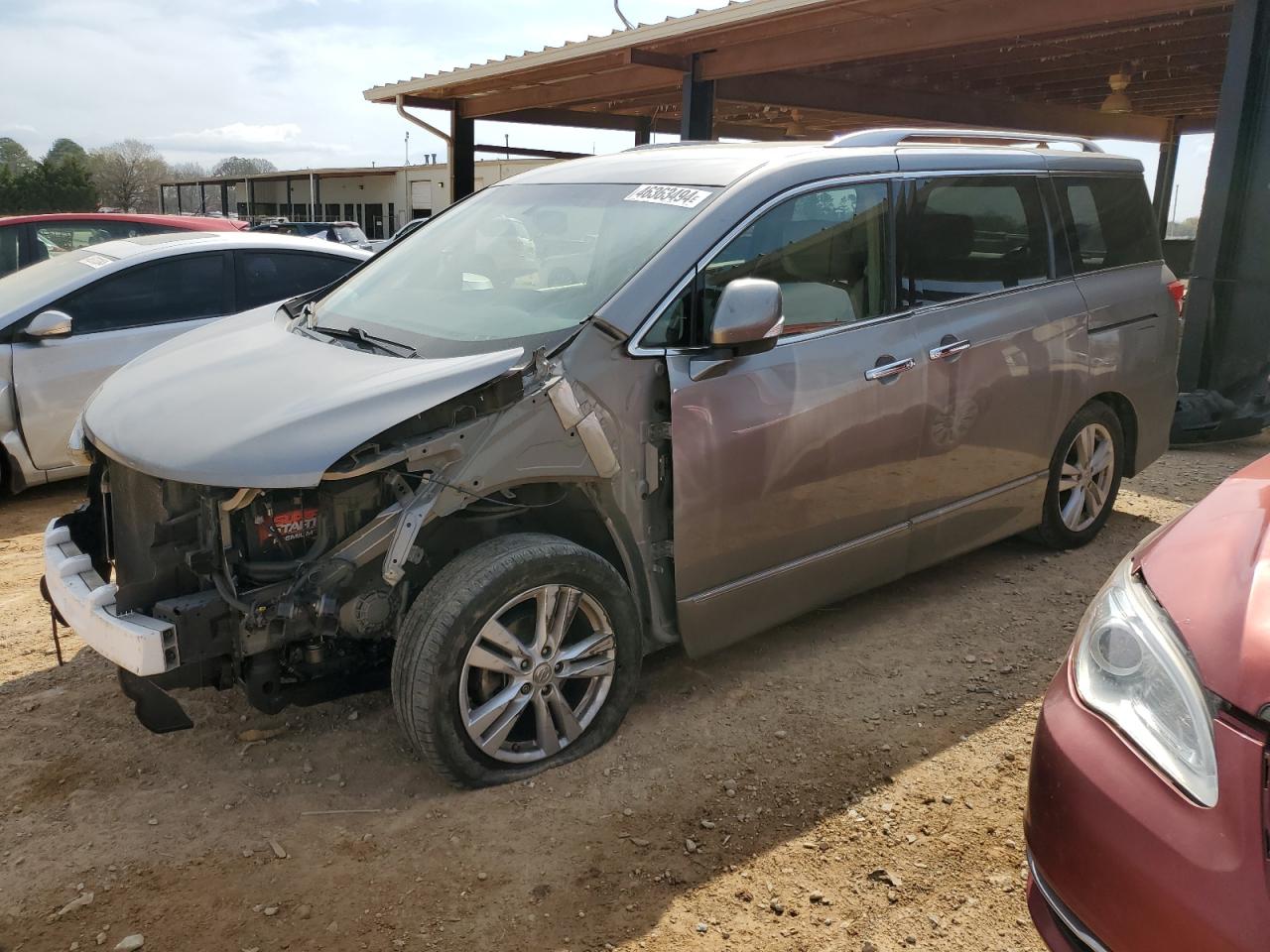 NISSAN QUEST 2012 jn8ae2kp5c9045404