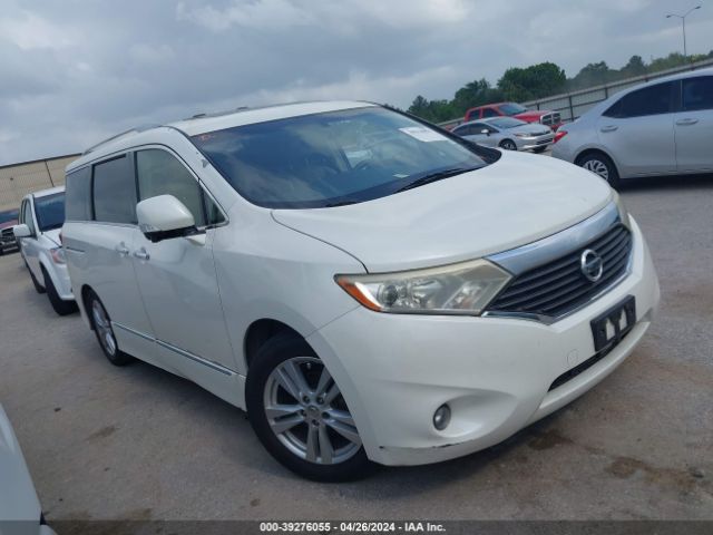 NISSAN QUEST 2013 jn8ae2kp5d9063189