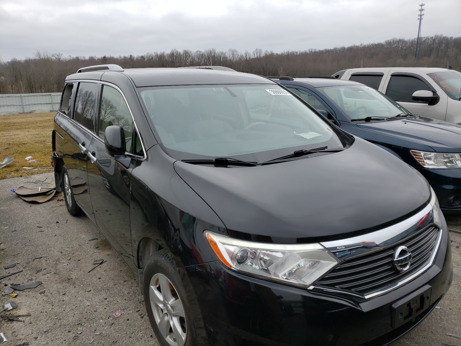 NISSAN QUEST S 2014 jn8ae2kp5e9103689