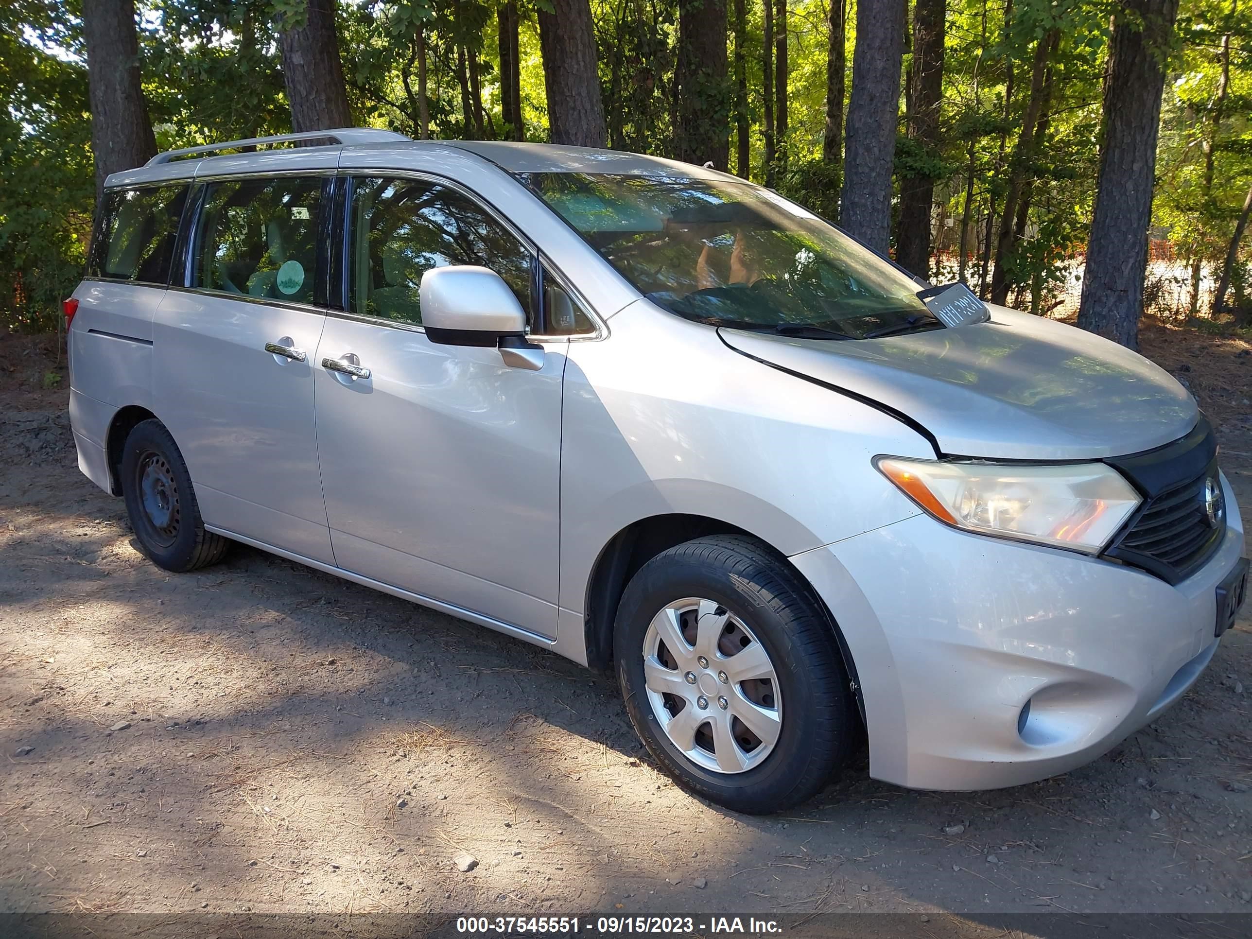 NISSAN QUEST 2014 jn8ae2kp5e9103885