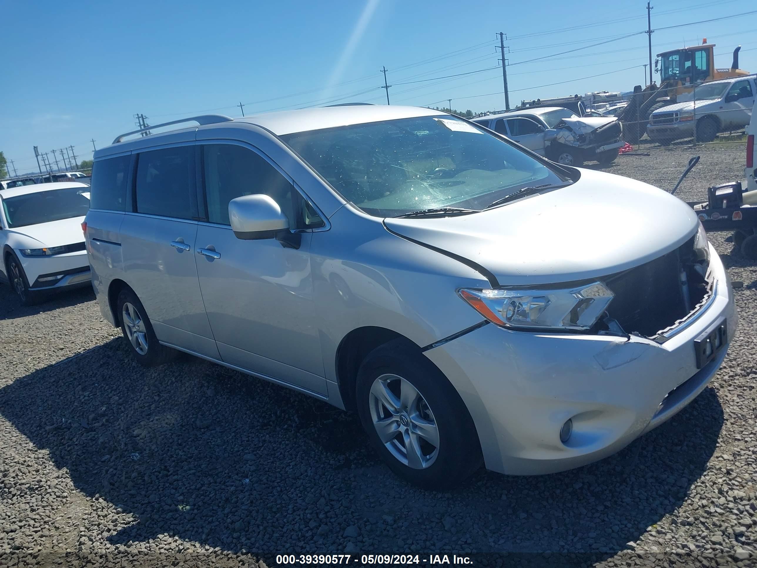 NISSAN QUEST 2017 jn8ae2kp5h9170023