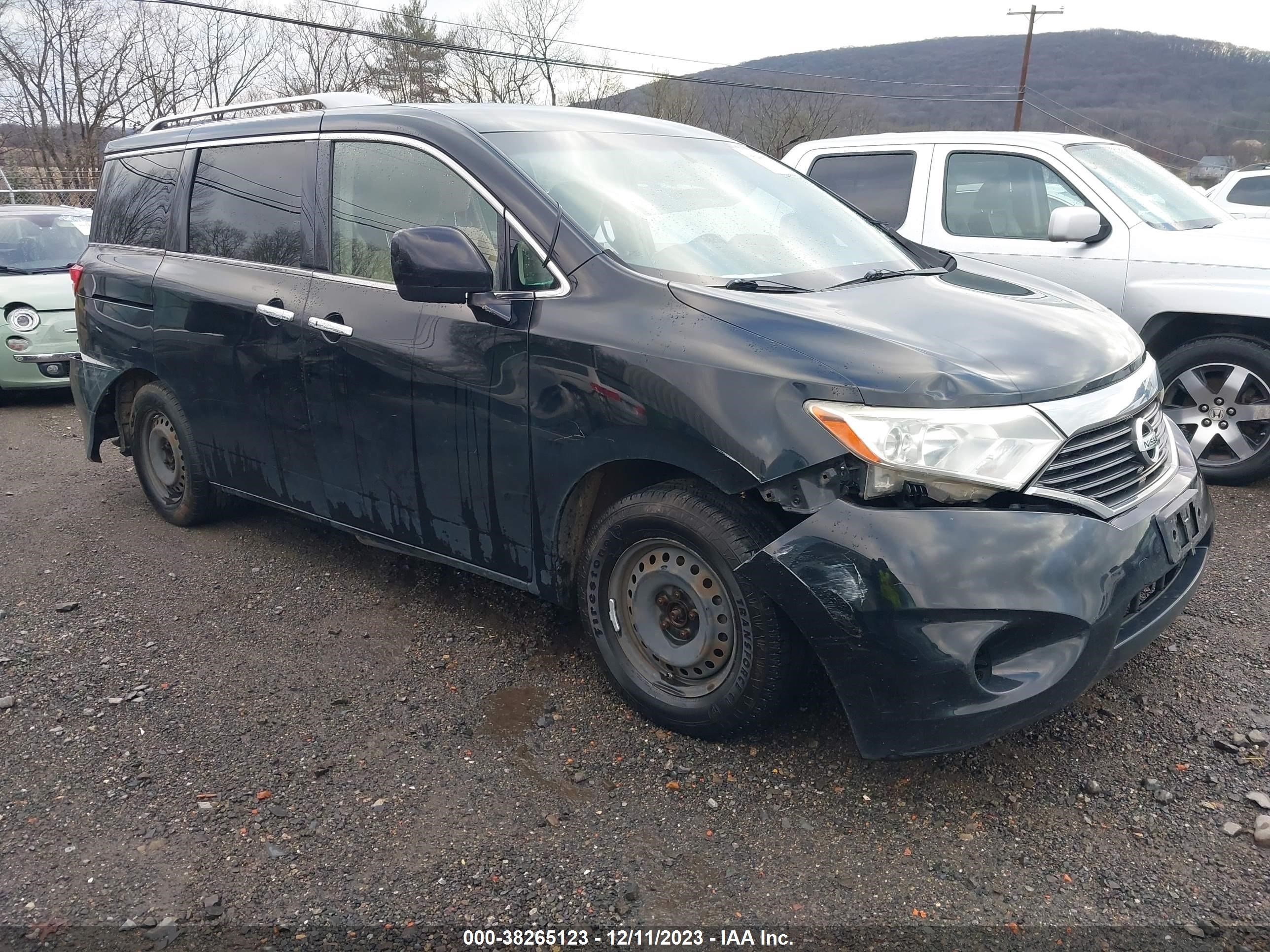 NISSAN QUEST 2012 jn8ae2kp6c9041393