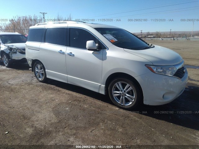 NISSAN QUEST 2012 jn8ae2kp6c9043709