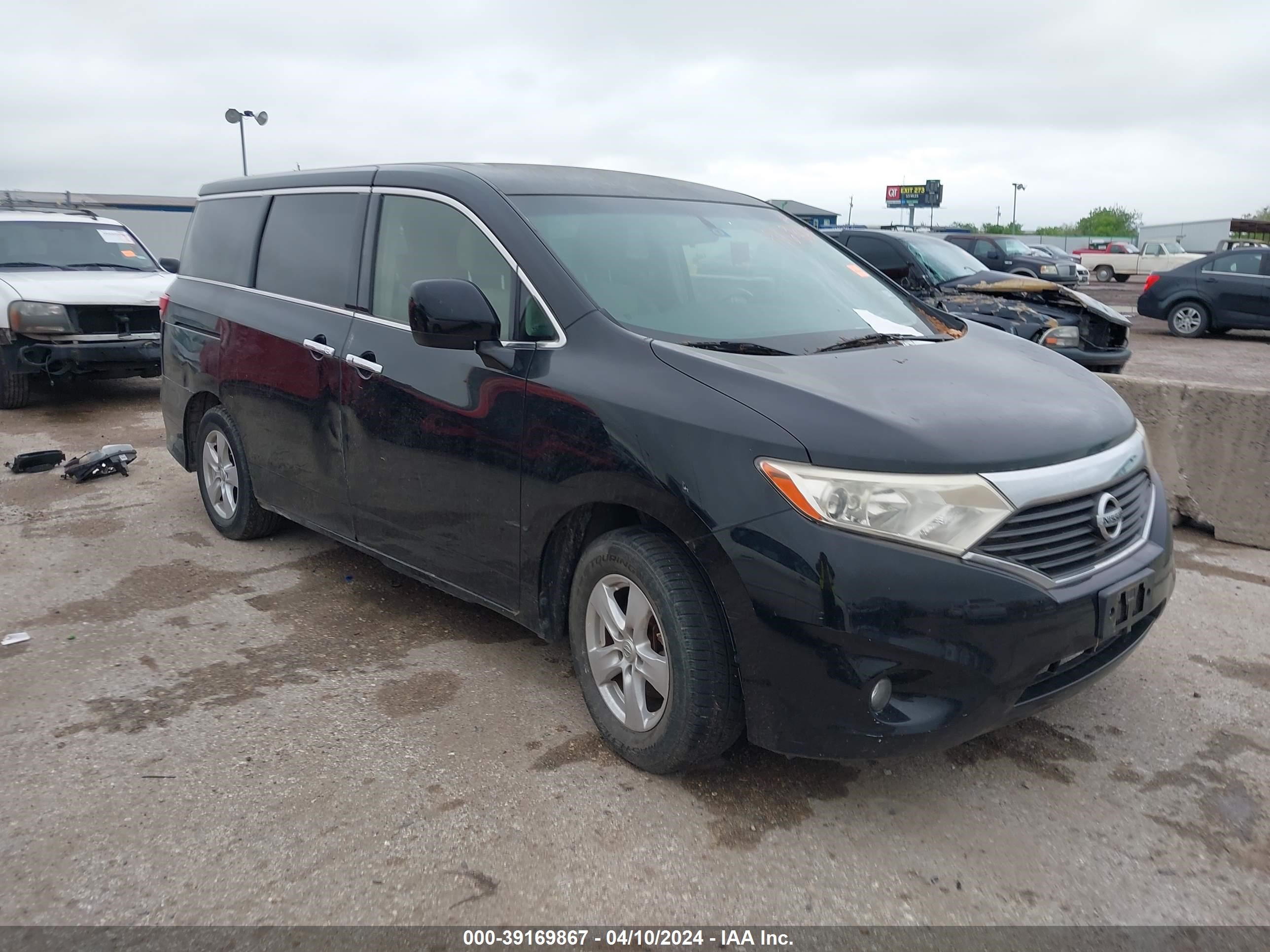 NISSAN QUEST 2014 jn8ae2kp6e9101501