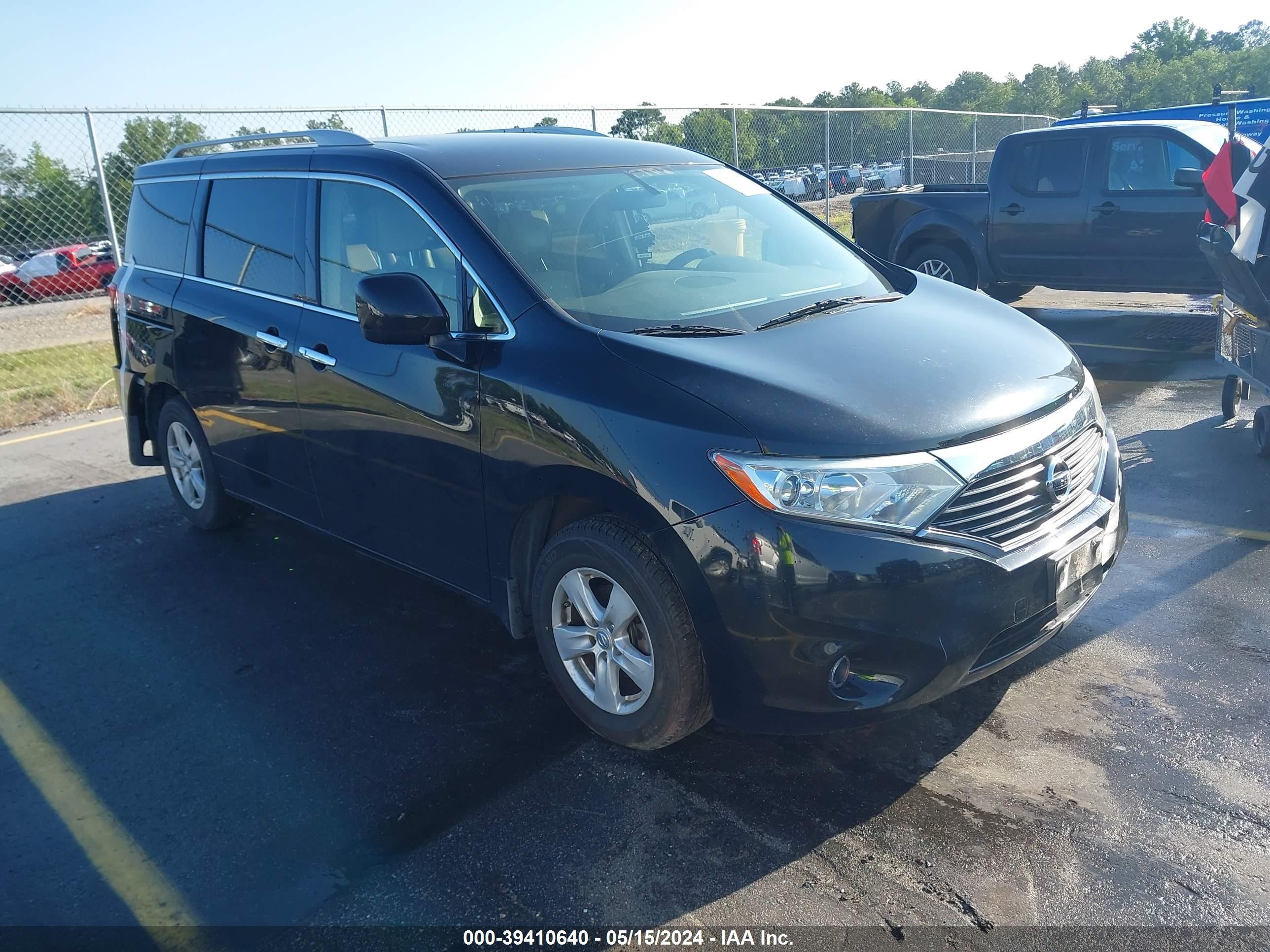 NISSAN QUEST 2014 jn8ae2kp6e9102311