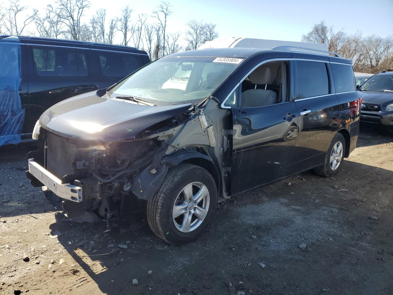 NISSAN QUEST 2015 jn8ae2kp6f9133625