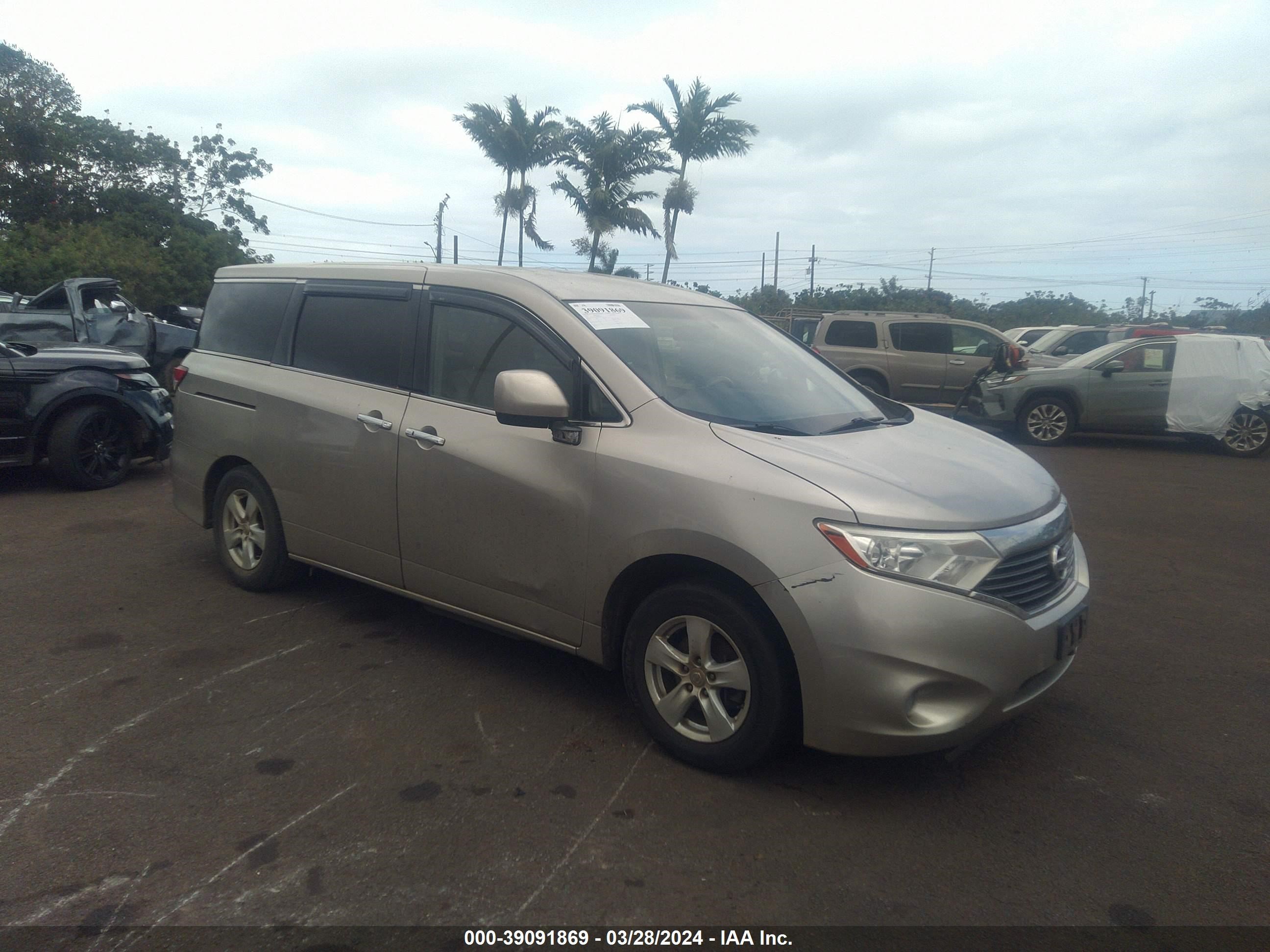 NISSAN QUEST 2011 jn8ae2kp7b9009907