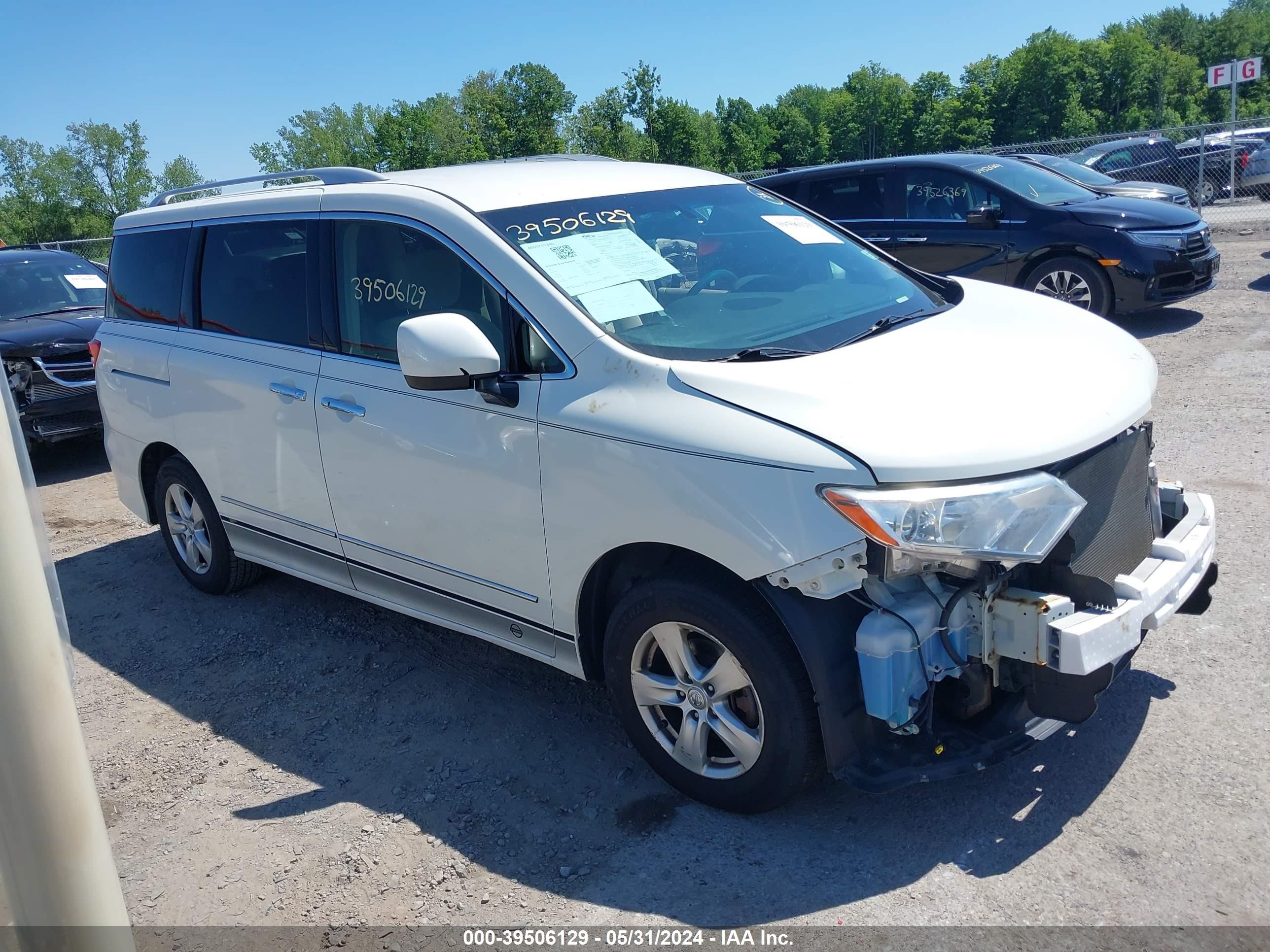 NISSAN QUEST 2016 jn8ae2kp7g9152279