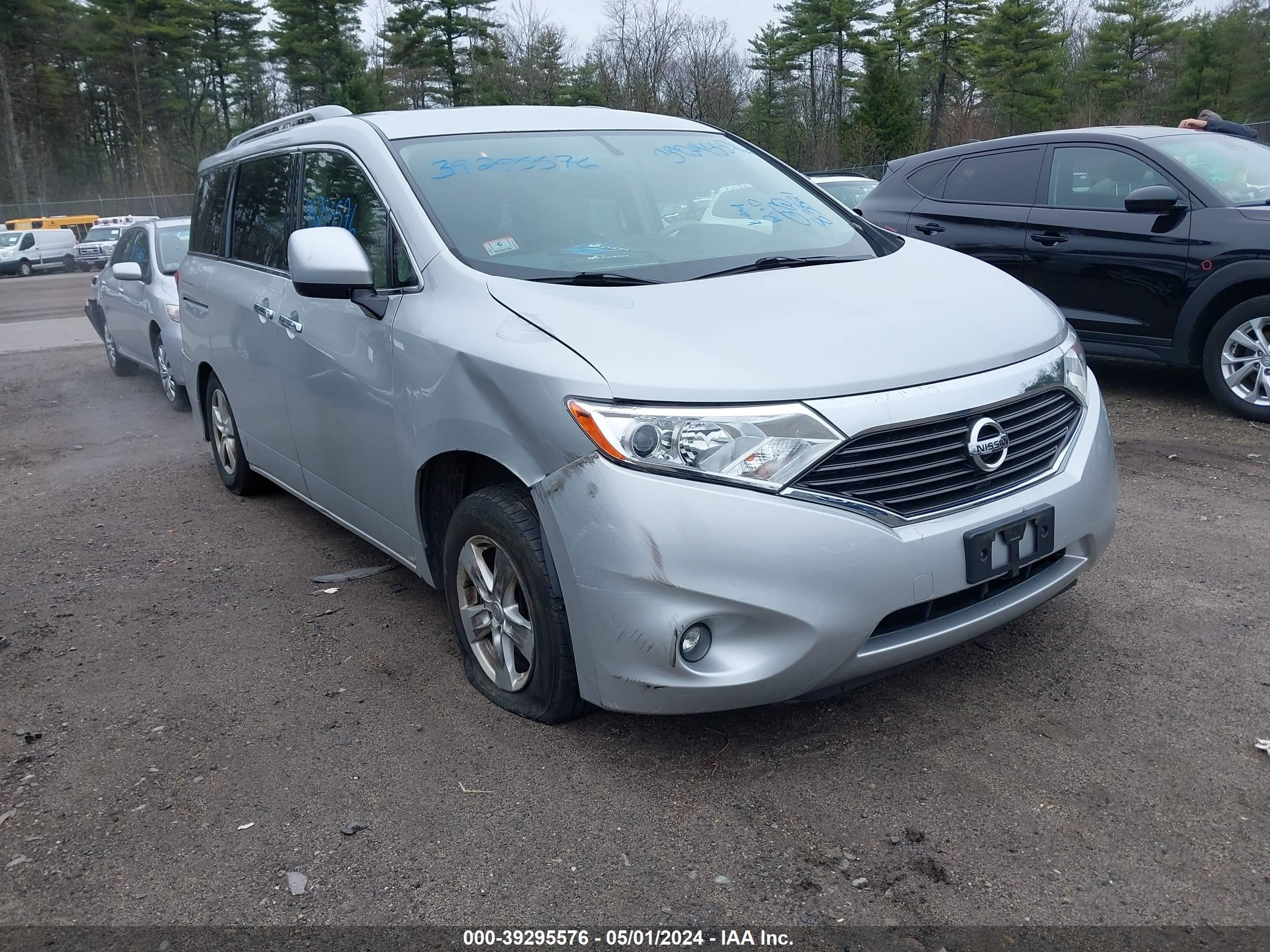 NISSAN QUEST 2017 jn8ae2kp7h9165020