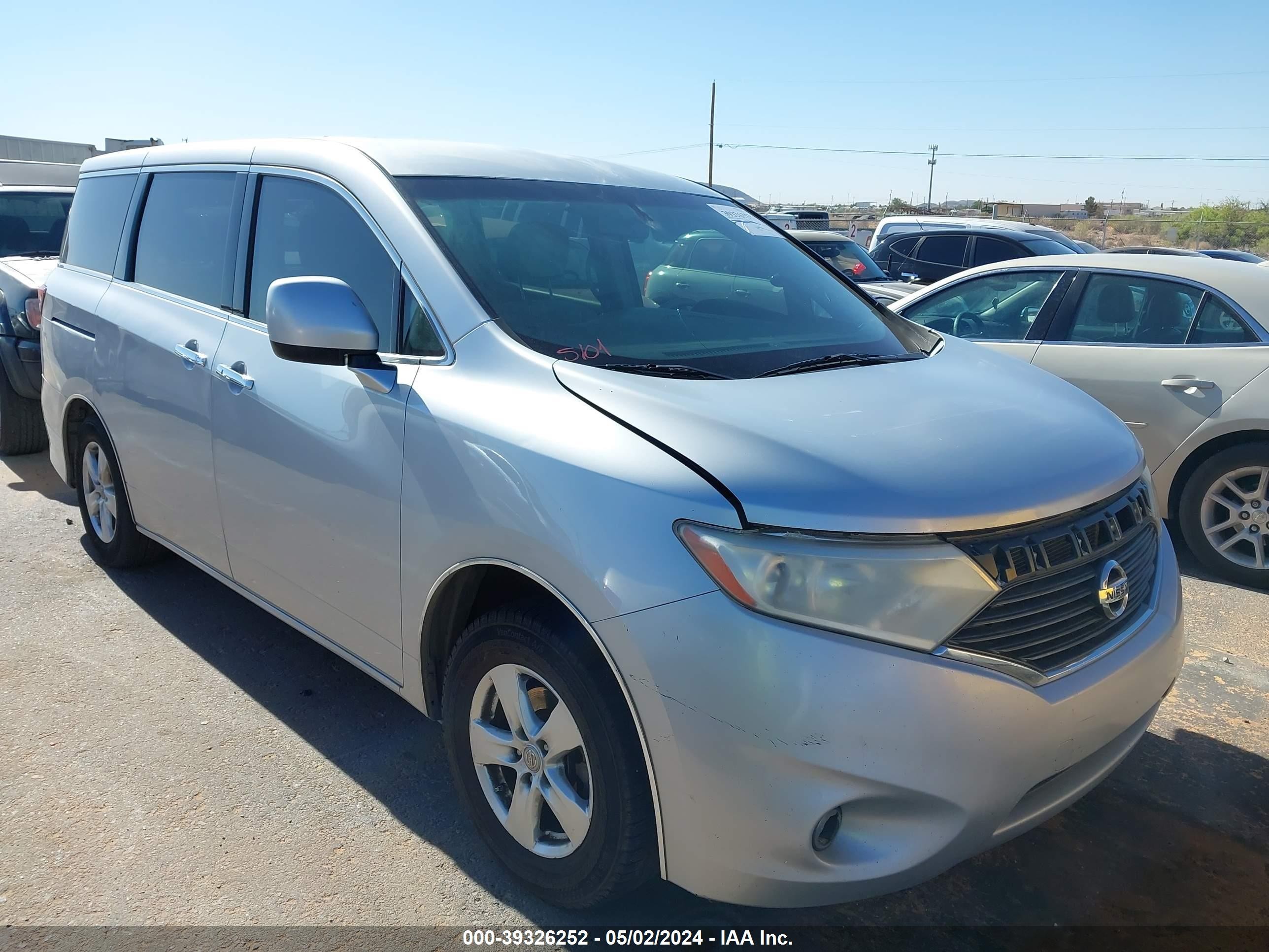 NISSAN QUEST 2011 jn8ae2kp8b9002643