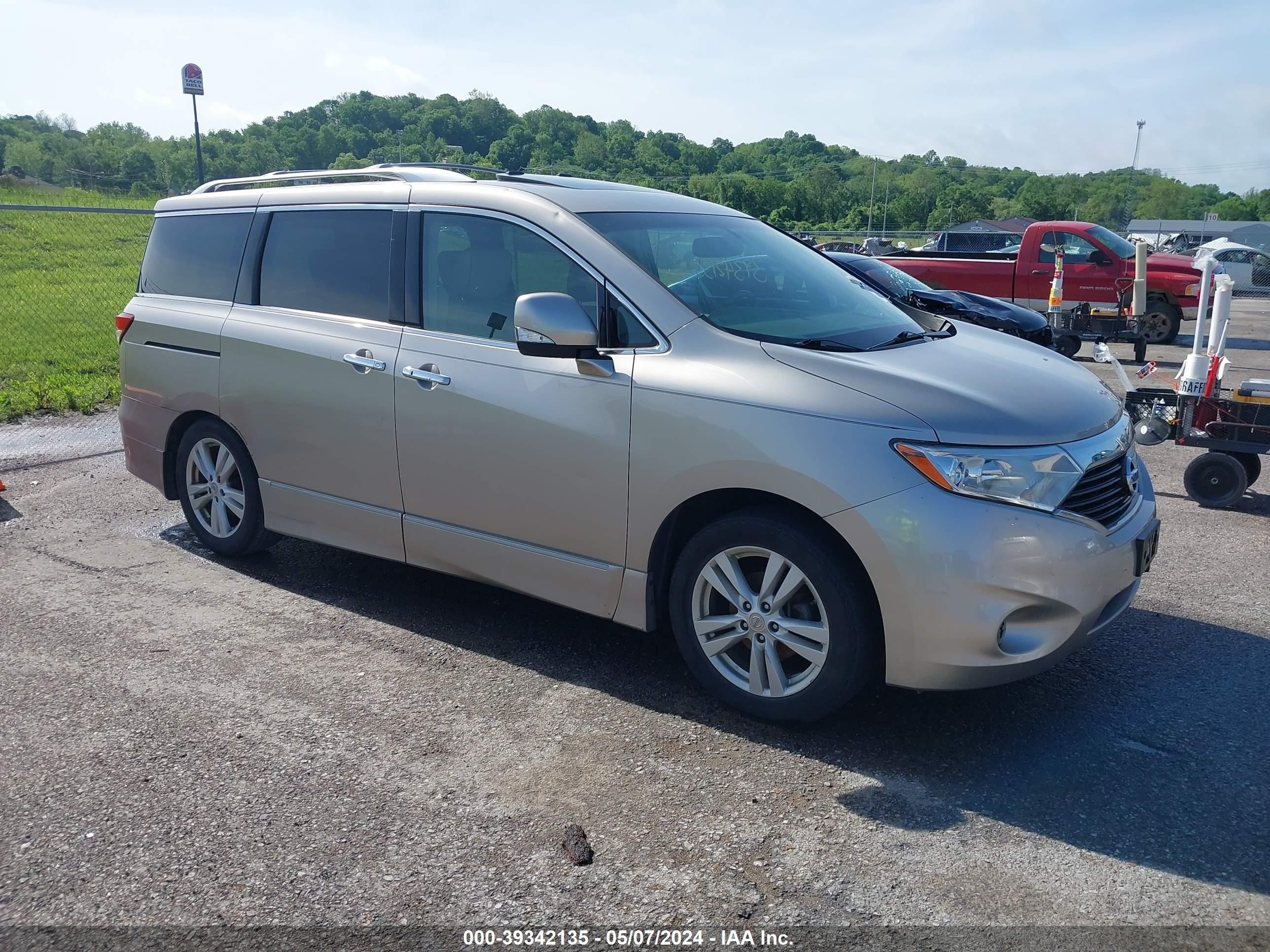 NISSAN QUEST 2011 jn8ae2kp8b9007339