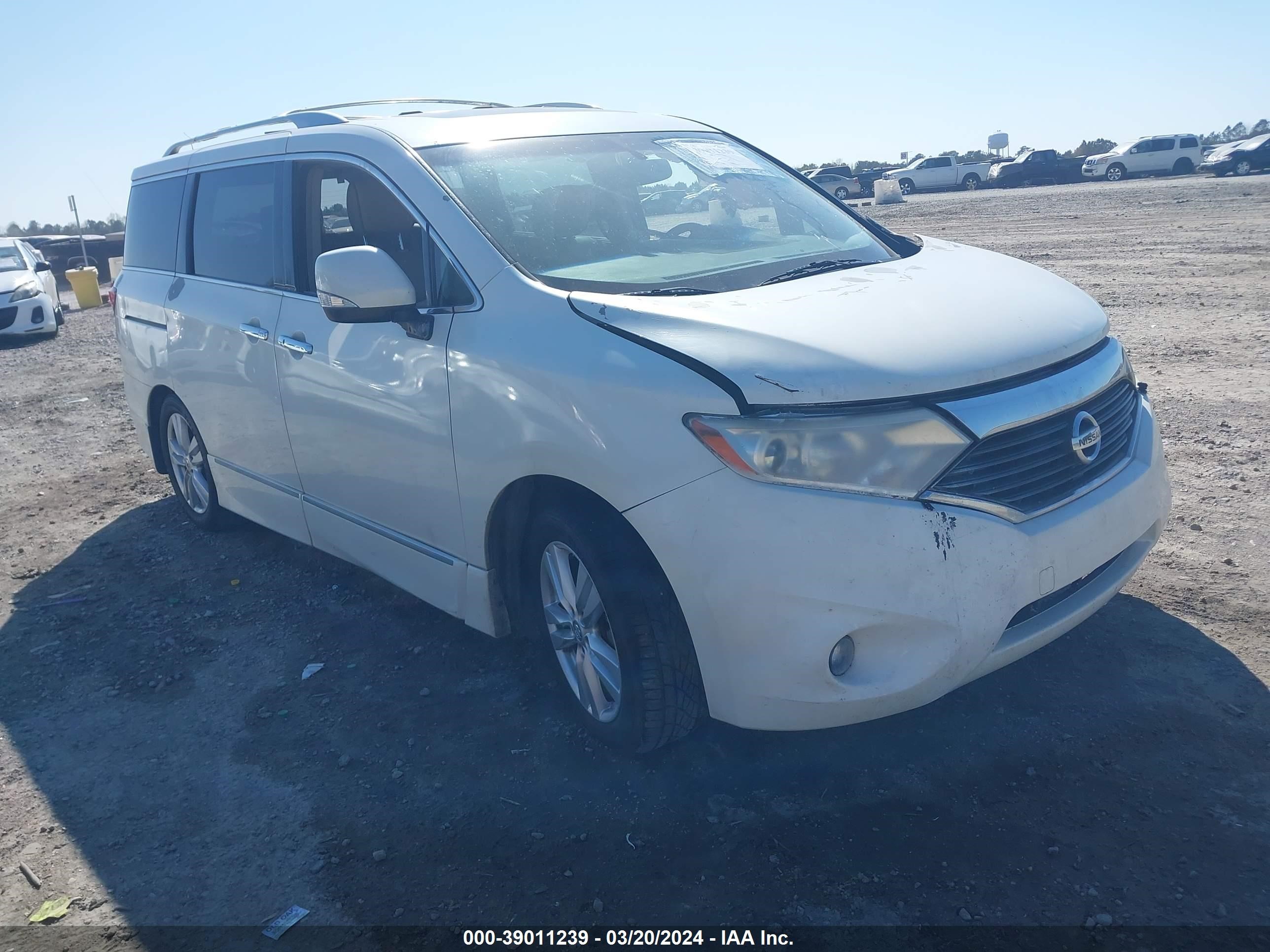 NISSAN QUEST 2011 jn8ae2kp8b9012993