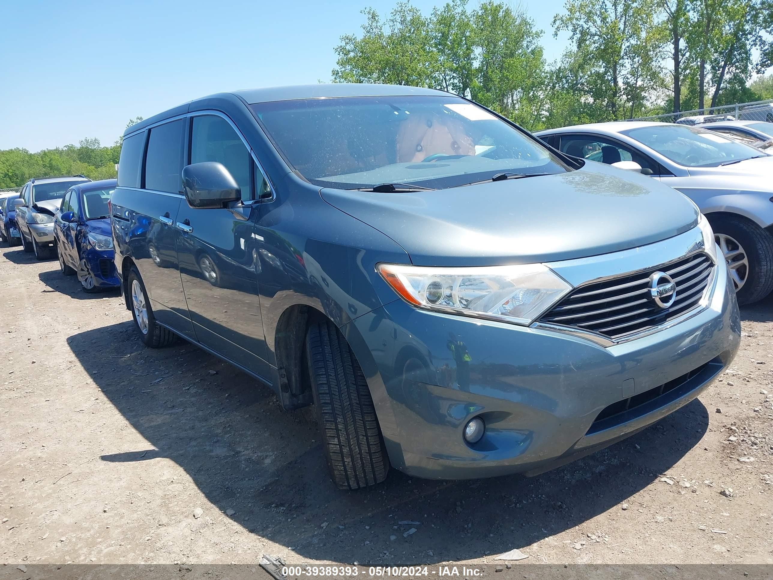 NISSAN QUEST 2012 jn8ae2kp8c9038737