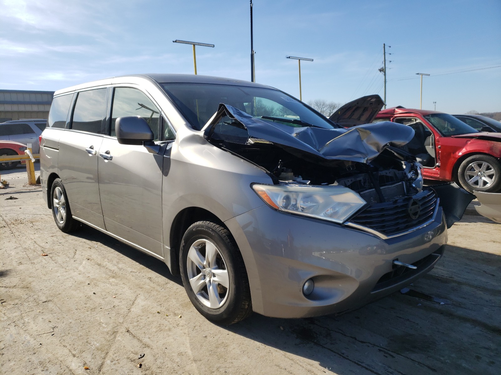 NISSAN QUEST S 2013 jn8ae2kp8d9061503