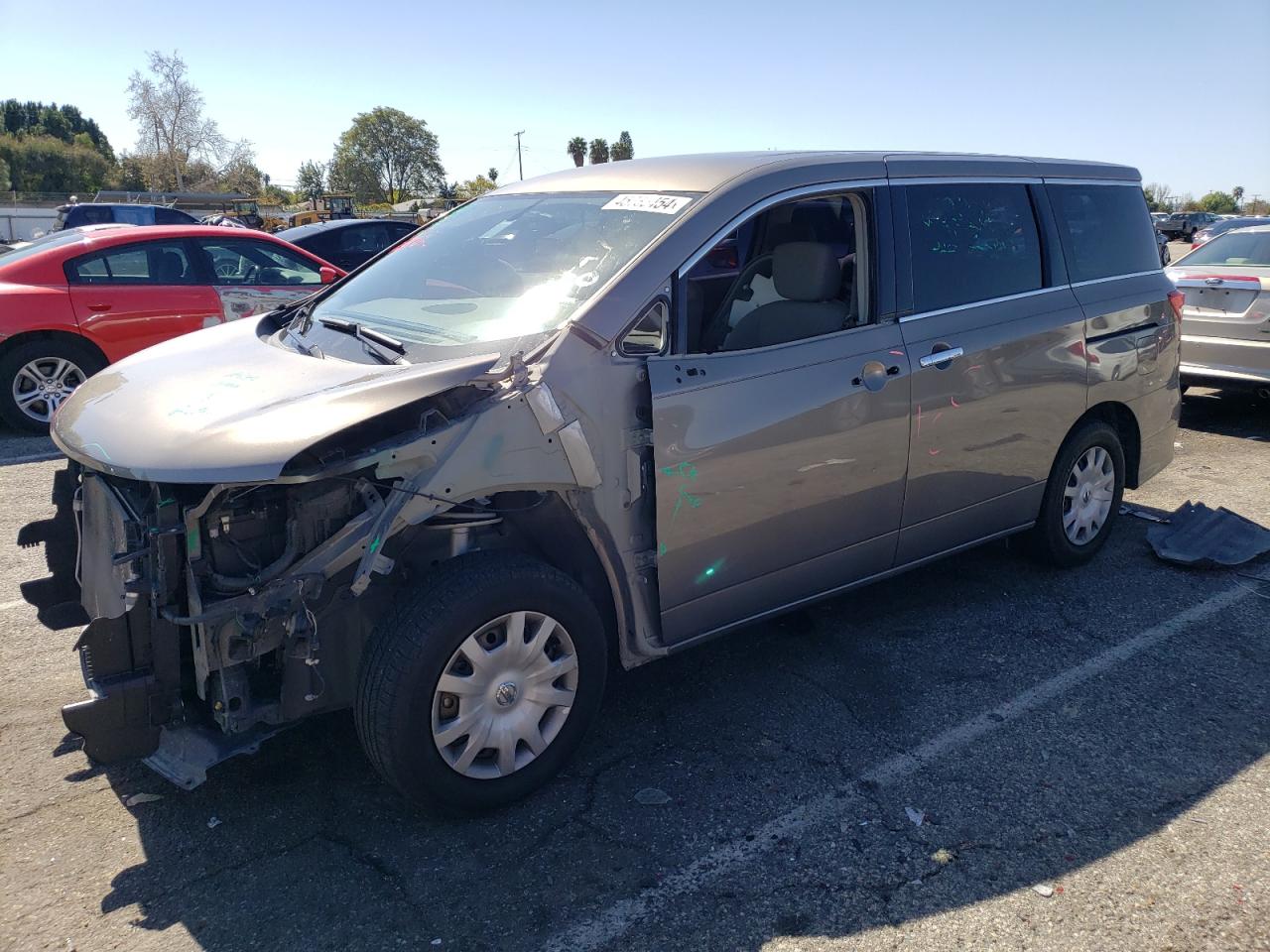 NISSAN QUEST 2016 jn8ae2kp8g9157488