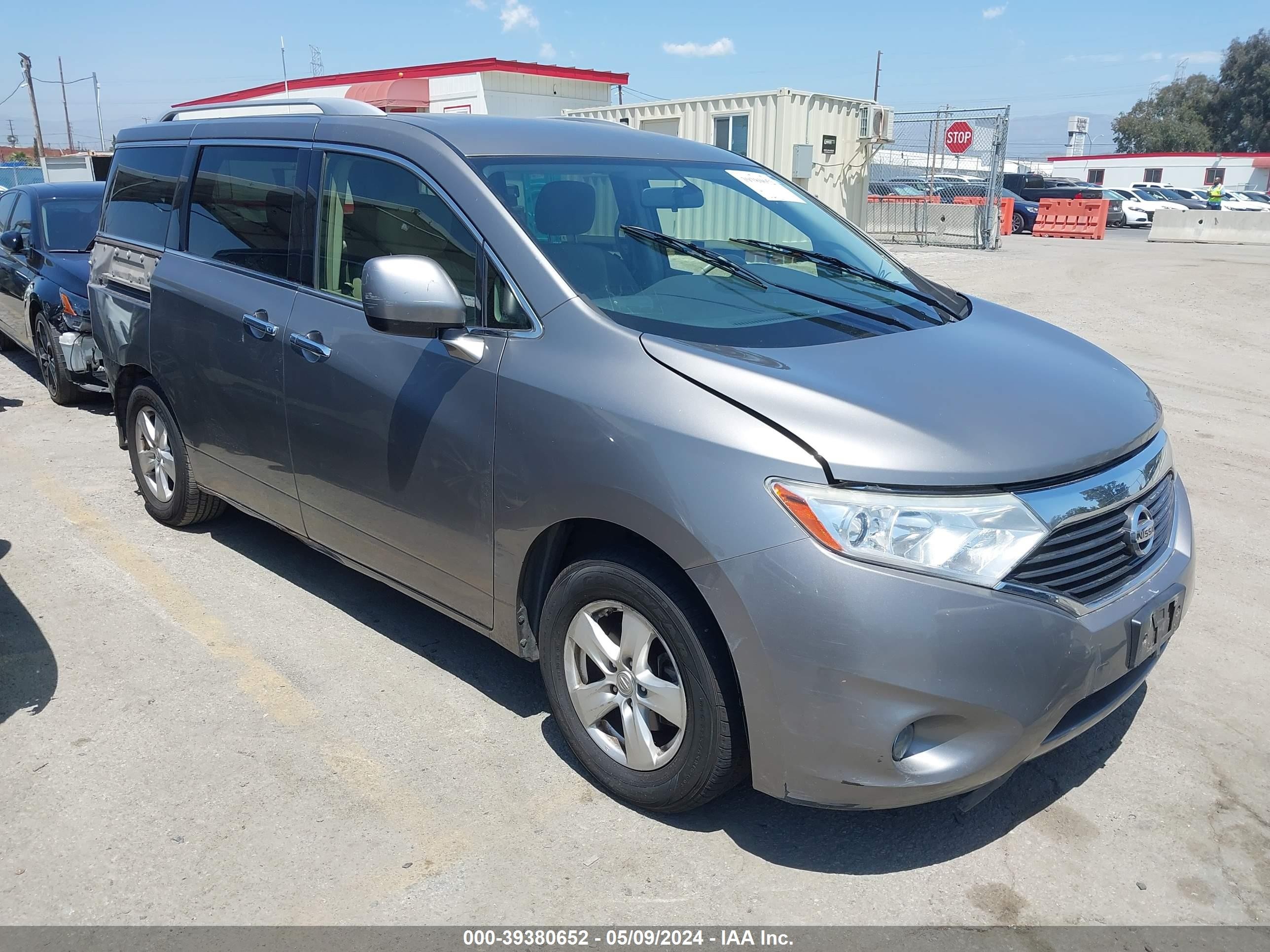 NISSAN QUEST 2013 jn8ae2kp9d9065821