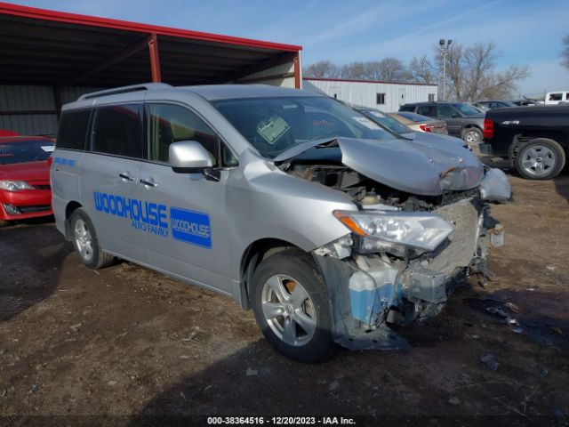 NISSAN QUEST 2015 jn8ae2kp9f9121324