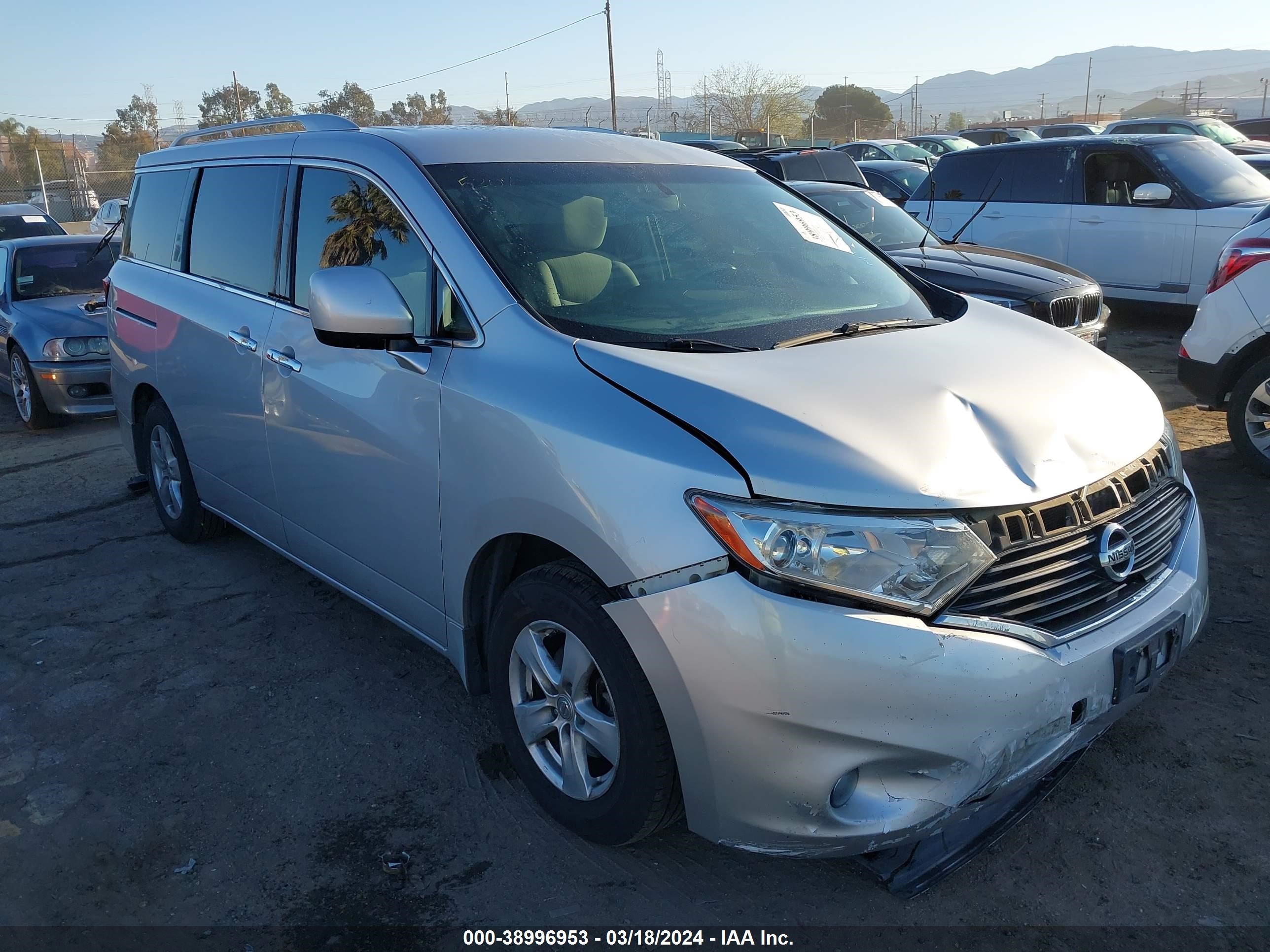 NISSAN QUEST 2011 jn8ae2kpxb9010890