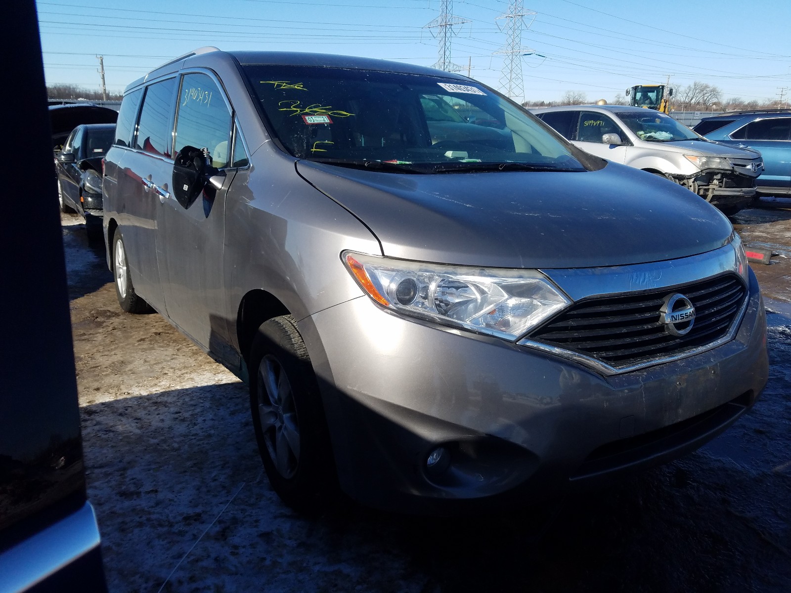 NISSAN QUEST S 2013 jn8ae2kpxd9065150