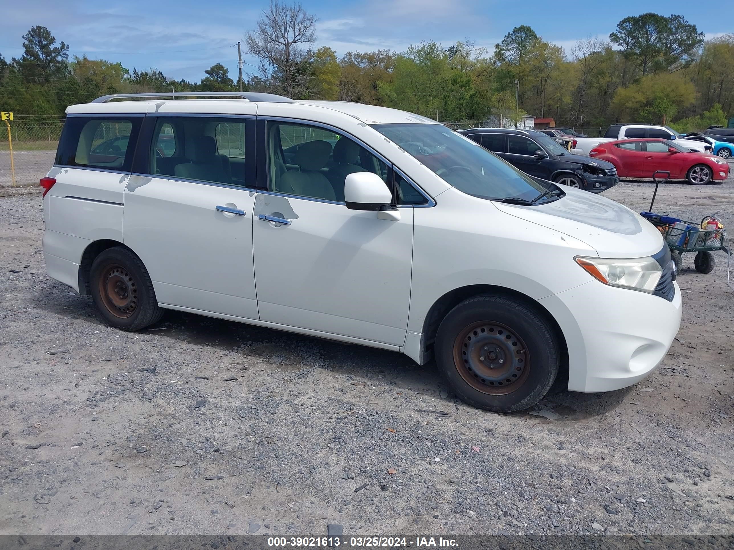 NISSAN QUEST 2014 jn8ae2kpxe9103767