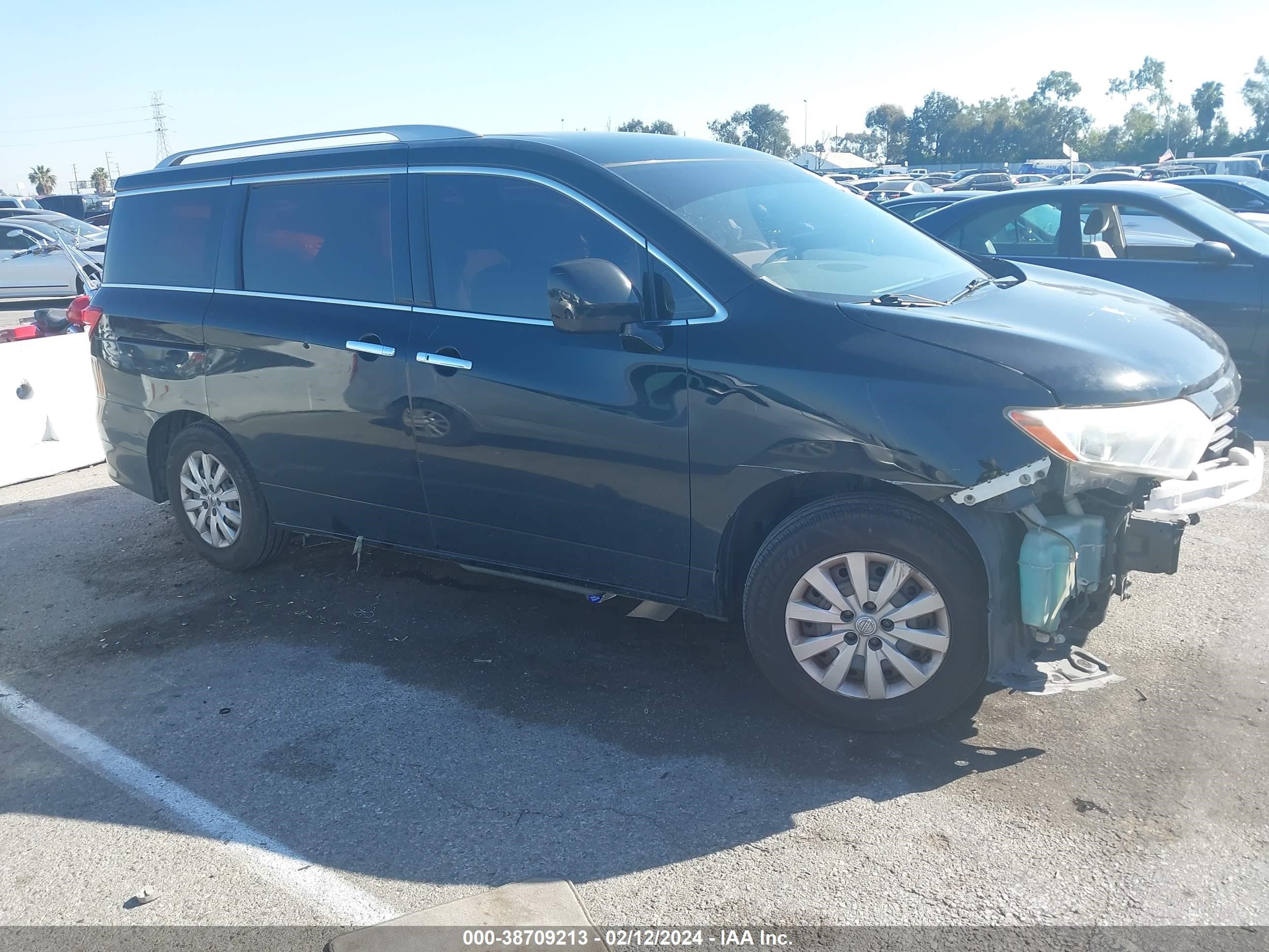 NISSAN QUEST 2014 jn8ae2kpxe9106409